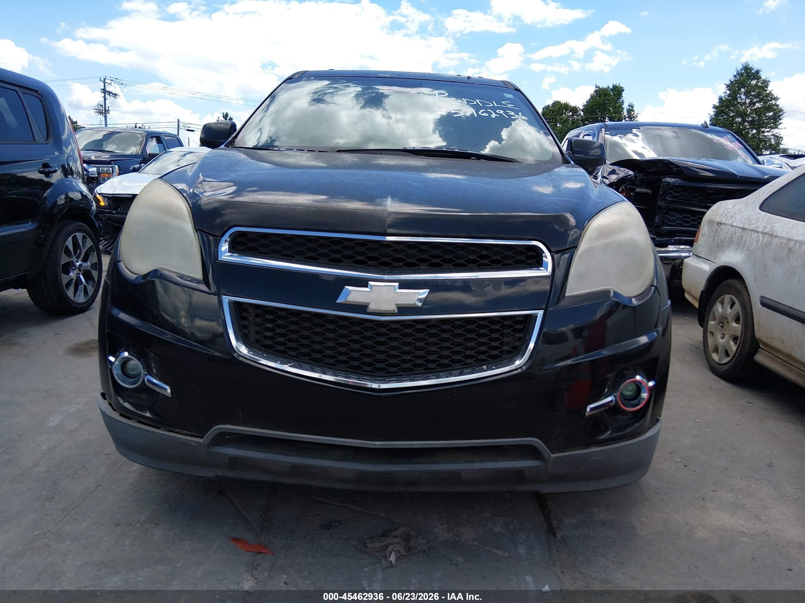 2013 Chevrolet Equinox Lt Black vin: 2GNALPEK1D6352958