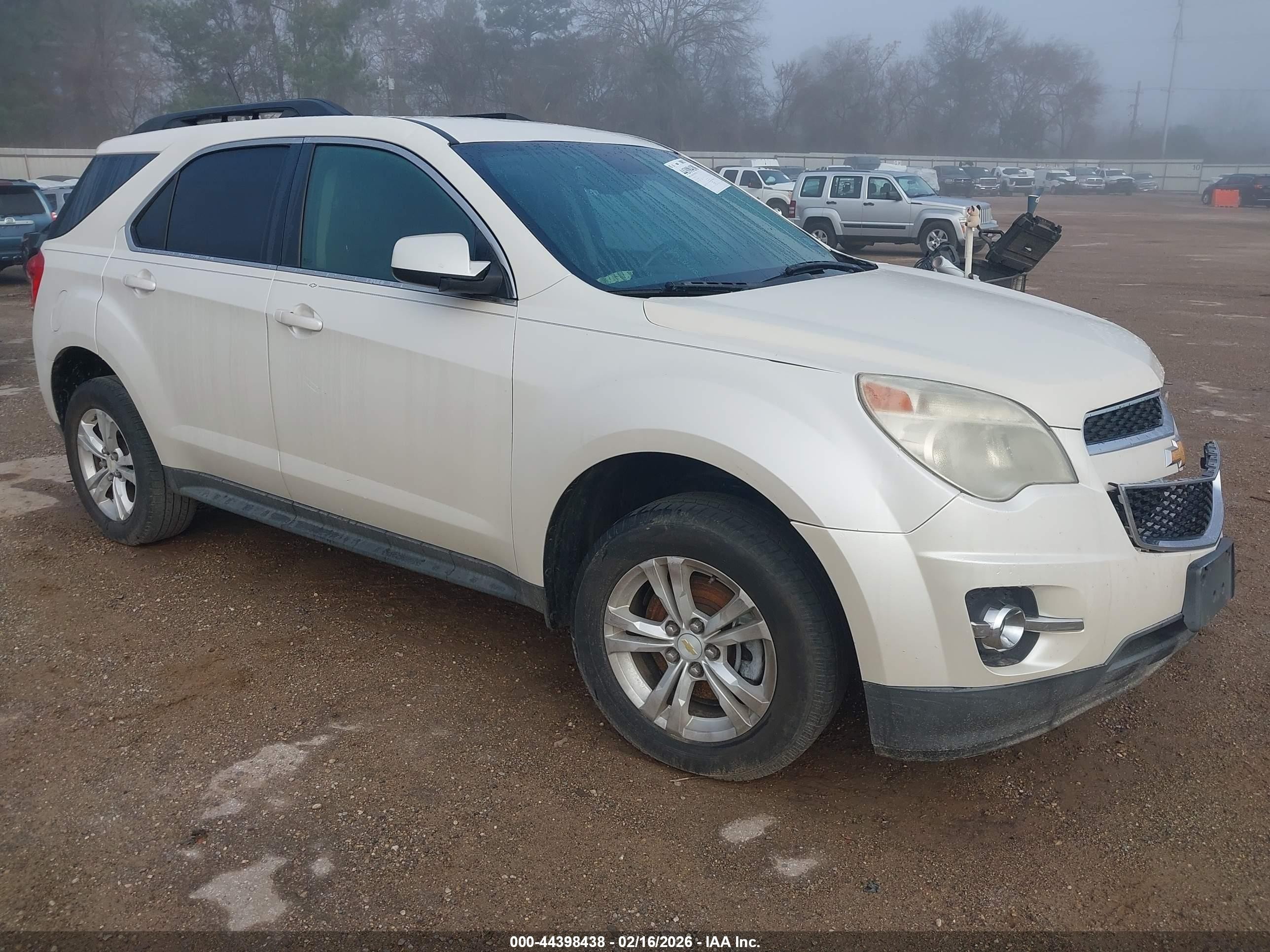 2012 Chevrolet Equinox 2lt White vin: 2GNALPEK2C1262567