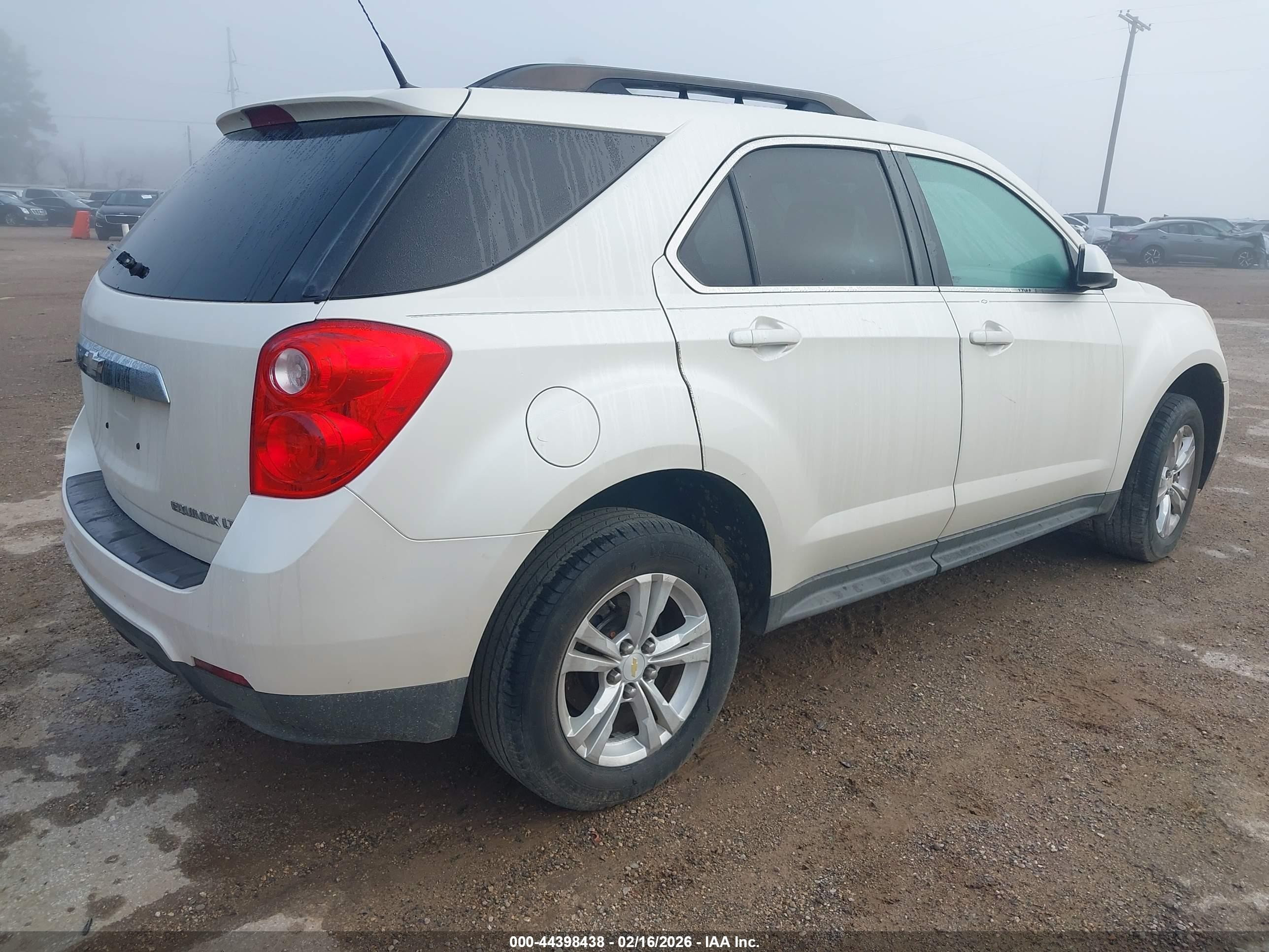 2012 Chevrolet Equinox 2lt Белый vin: 2GNALPEK2C1262567