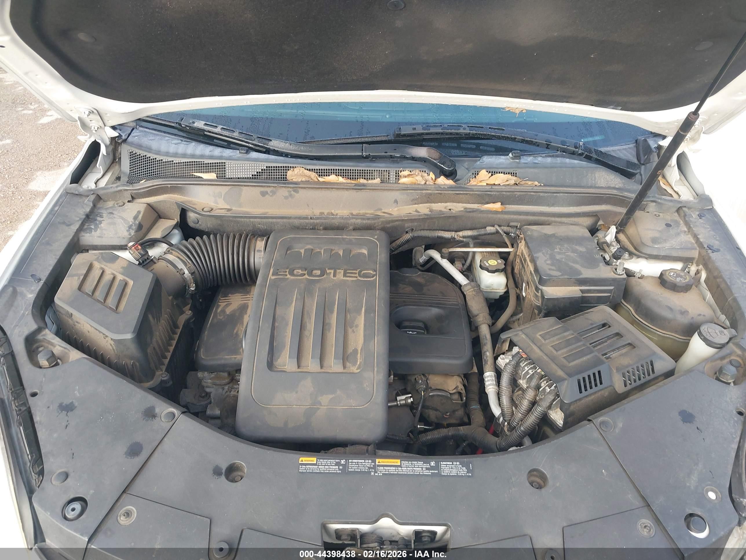 2012 Chevrolet Equinox 2lt Белый vin: 2GNALPEK2C1262567