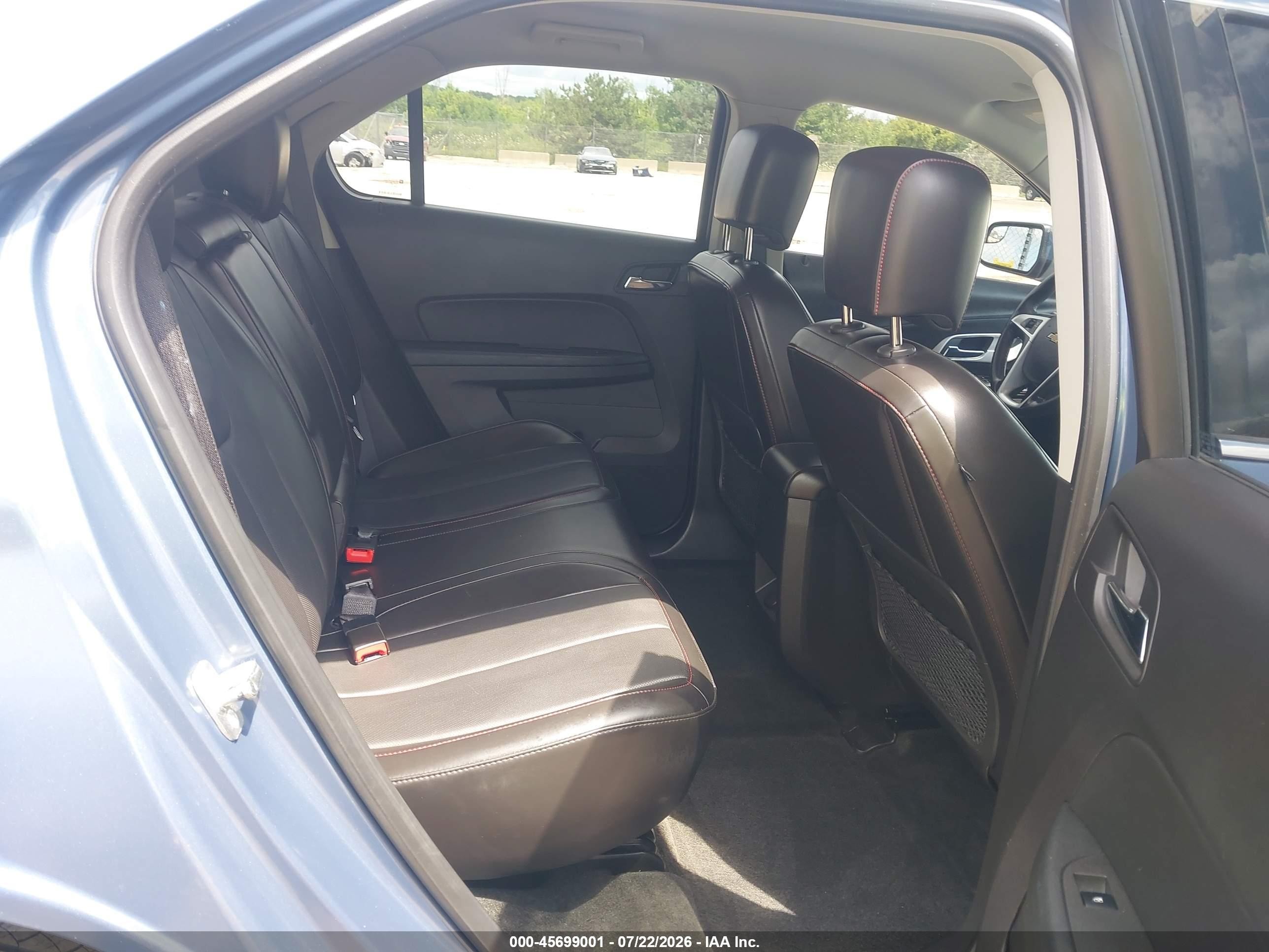 2012 Chevrolet Equinox Lt W/2lt Blue vin: 2GNALPEK2C6276343