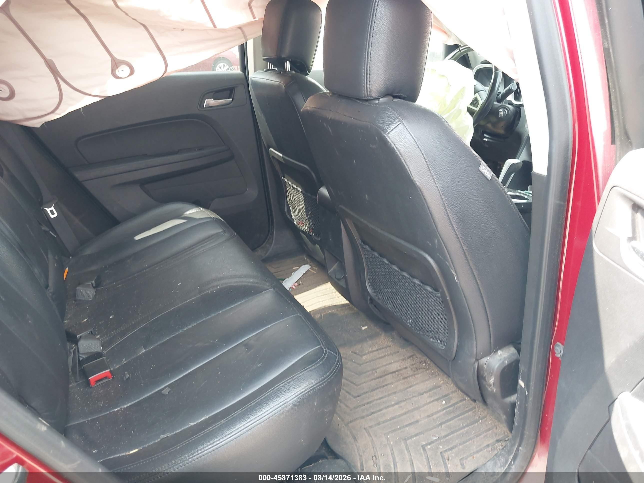 2013 Chevrolet Equinox Lt Red vin: 2GNALPEK2D6177586