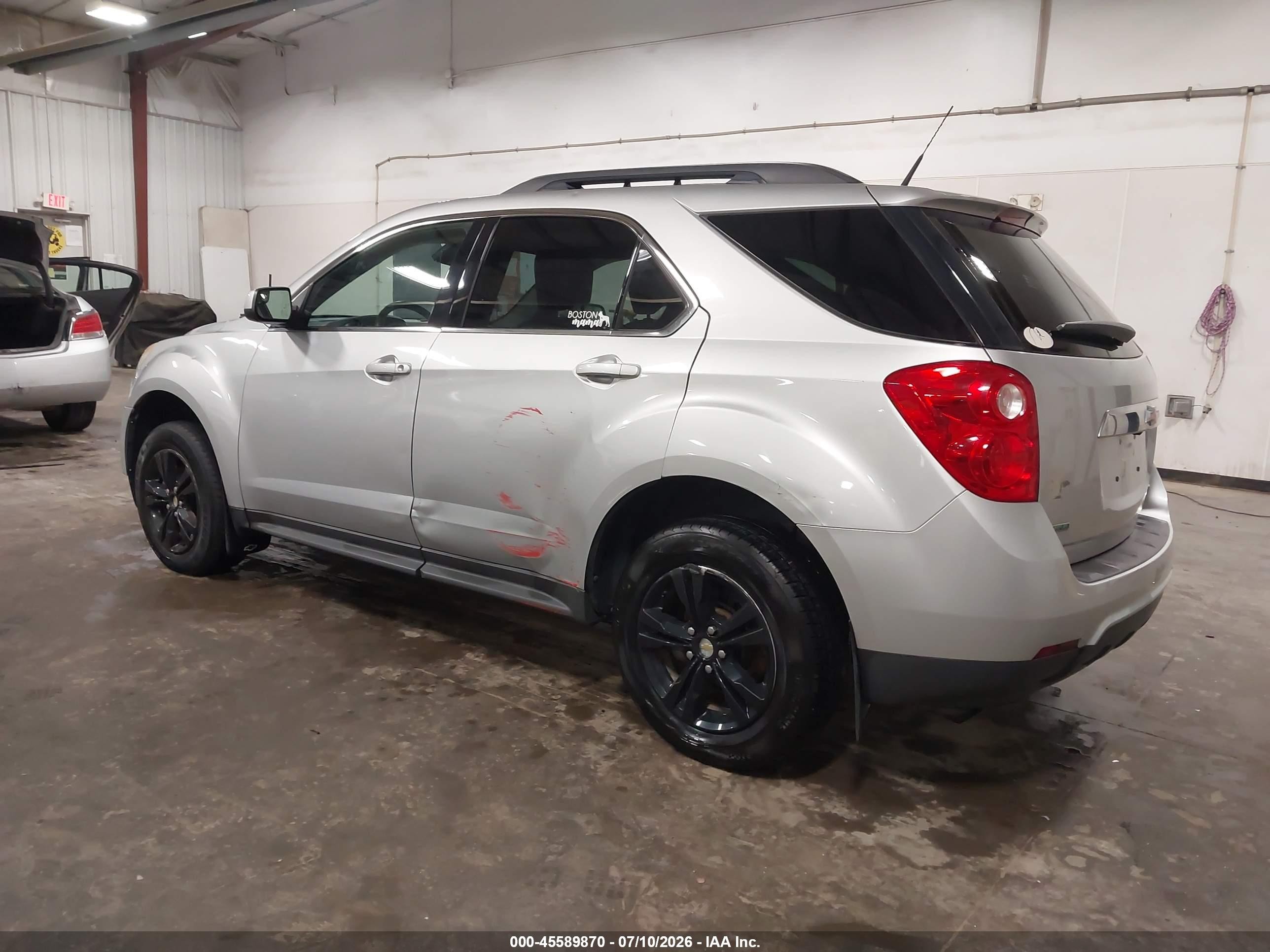 2012 Chevrolet Equinox Lt W/2lt Silver vin: 2GNALPEK3C1133334
