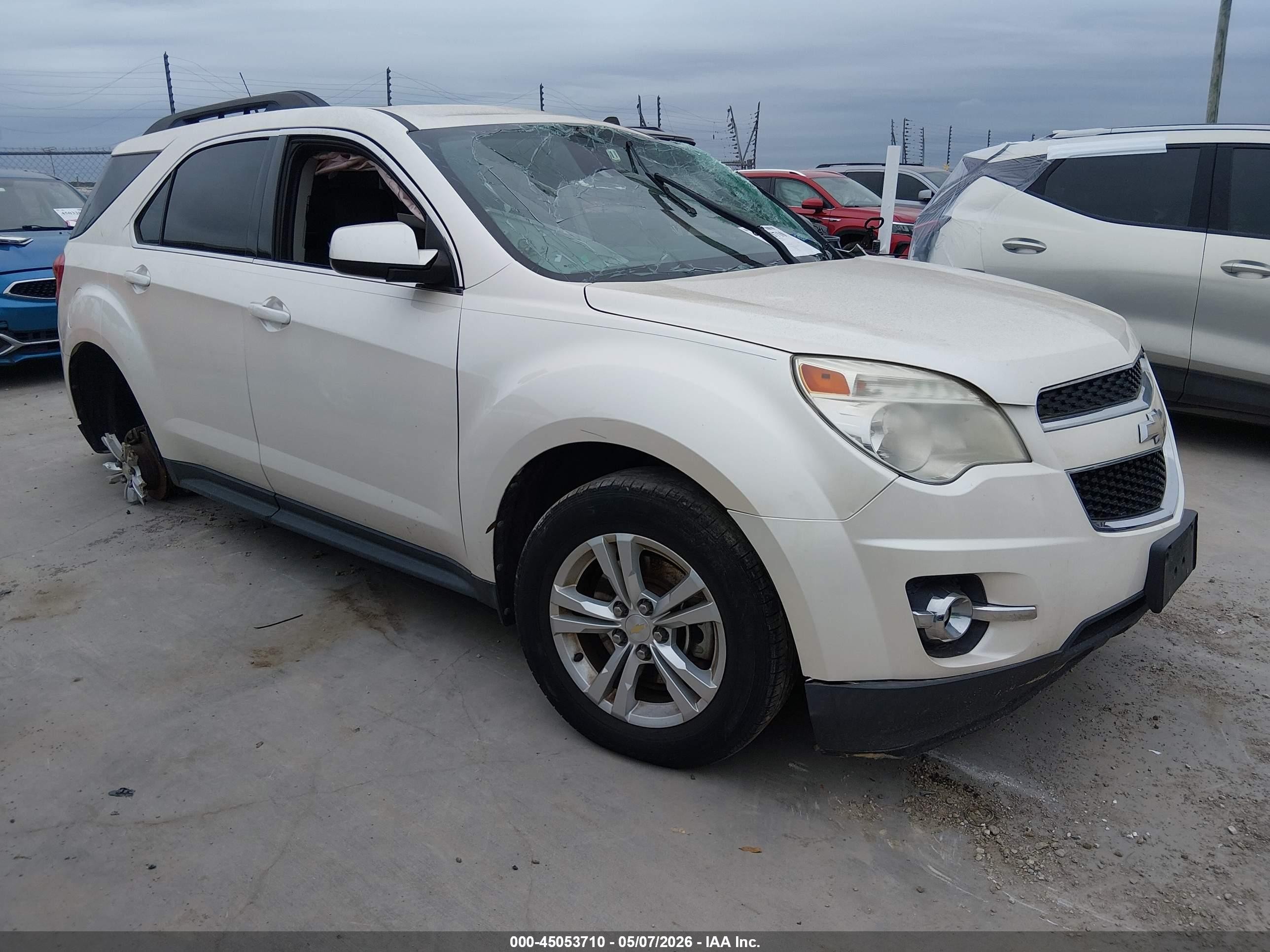 2012 Chevrolet Equinox 2lt White vin: 2GNALPEK3C1214432