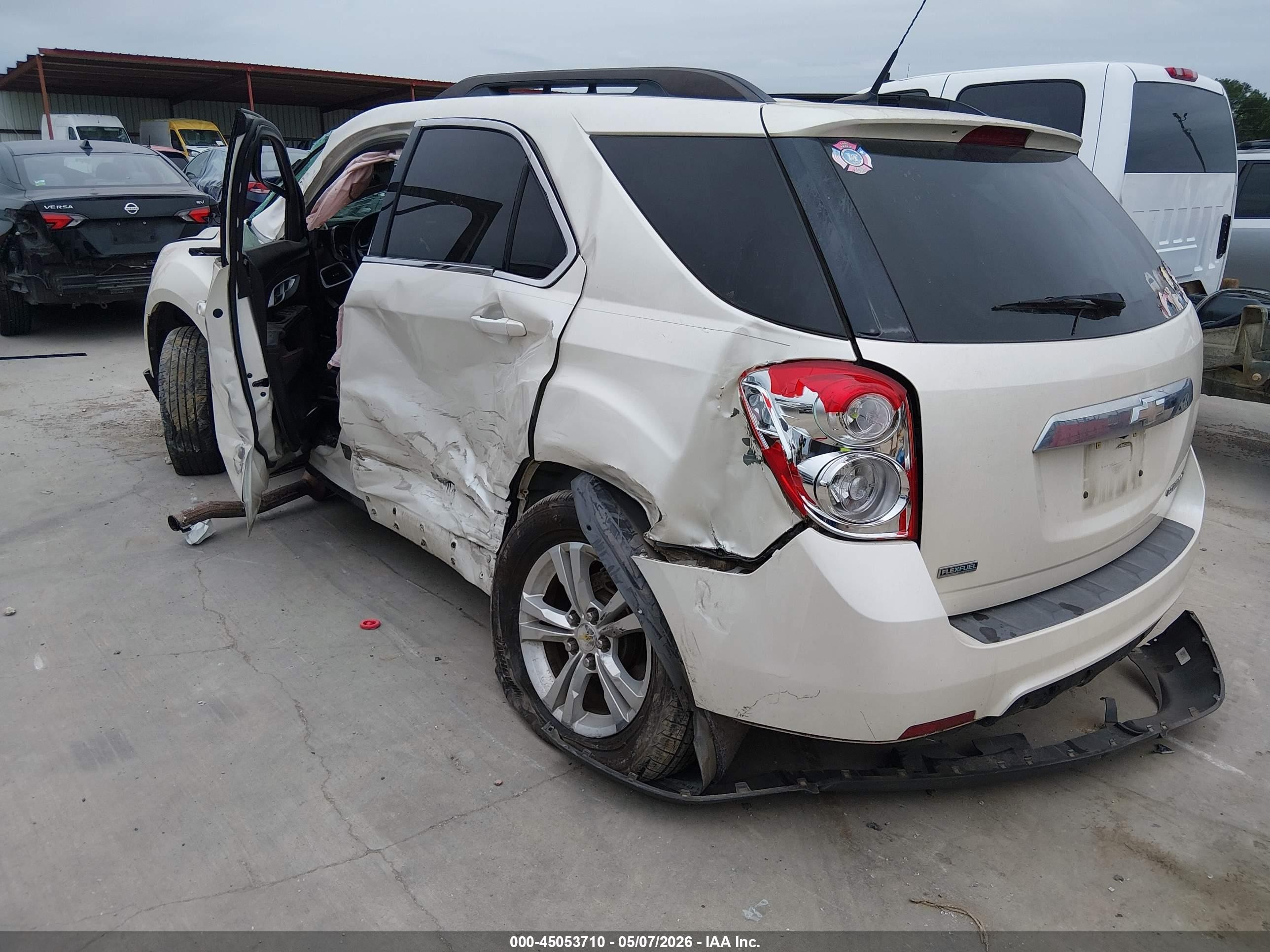 2012 Chevrolet Equinox 2lt White vin: 2GNALPEK3C1214432