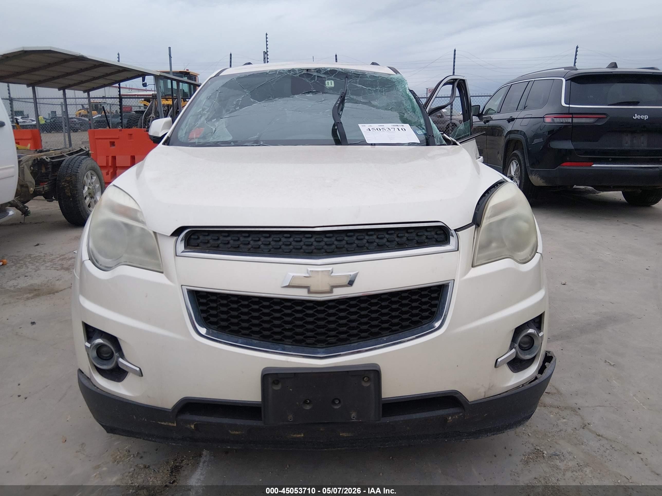 2012 Chevrolet Equinox 2lt White vin: 2GNALPEK3C1214432