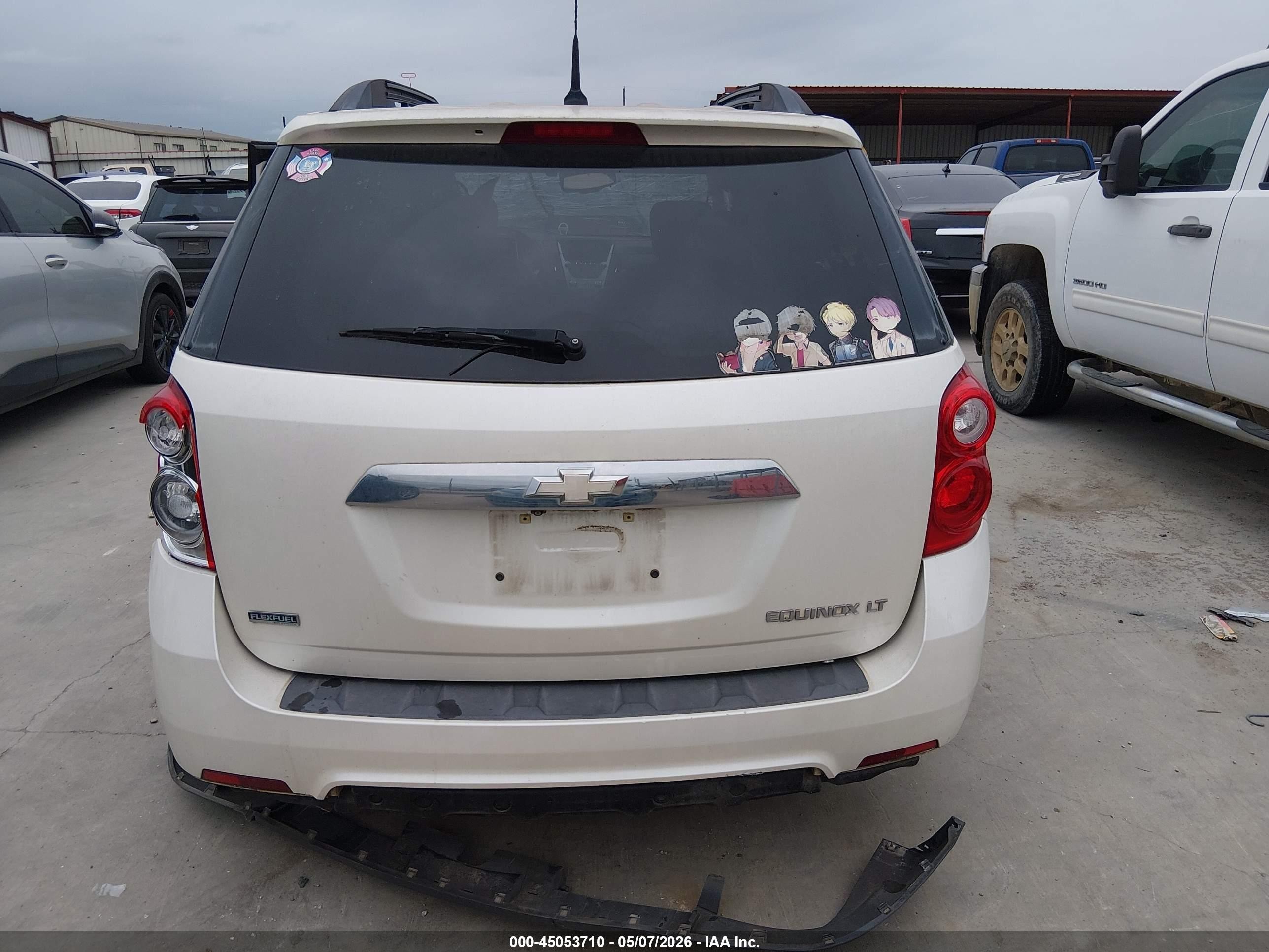 2012 Chevrolet Equinox 2lt White vin: 2GNALPEK3C1214432