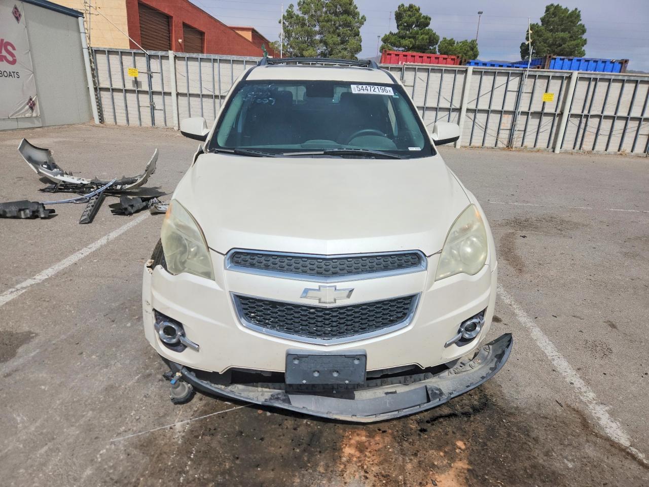 2012 Chevrolet Equinox Lt White vin: 2GNALPEK3C1242585