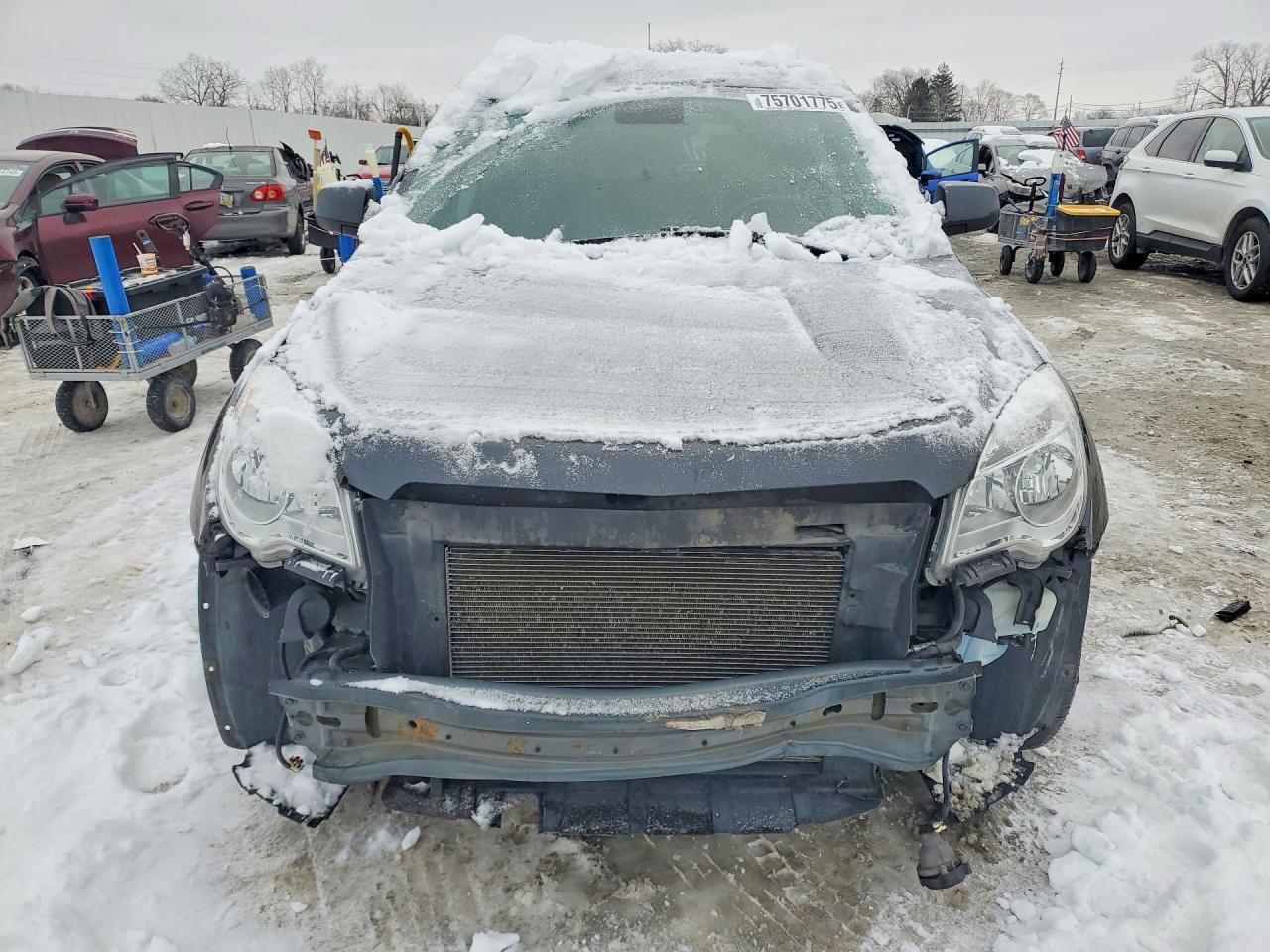 2012 Chevrolet Equinox Lt Black vin: 2GNALPEK3C6303257