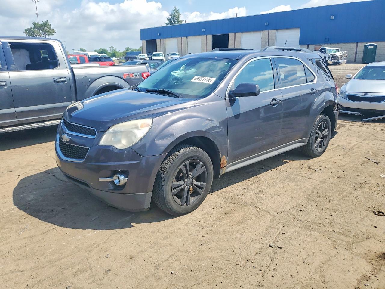 2013 Chevrolet Equinox Lt Gray vin: 2GNALPEK3D6266714