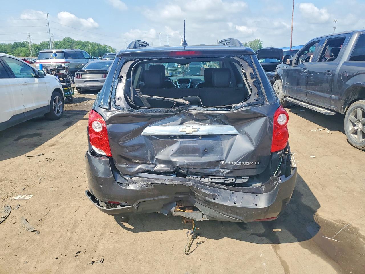 2013 Chevrolet Equinox Lt Серый vin: 2GNALPEK3D6266714
