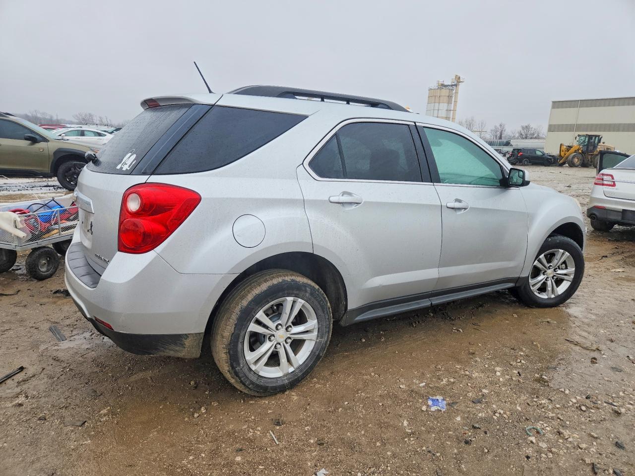 2013 Chevrolet Equinox Lt Silver vin: 2GNALPEK3D6281195