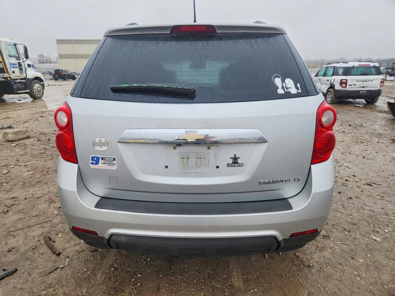 2013 Chevrolet Equinox Lt Silver vin: 2GNALPEK3D6281195