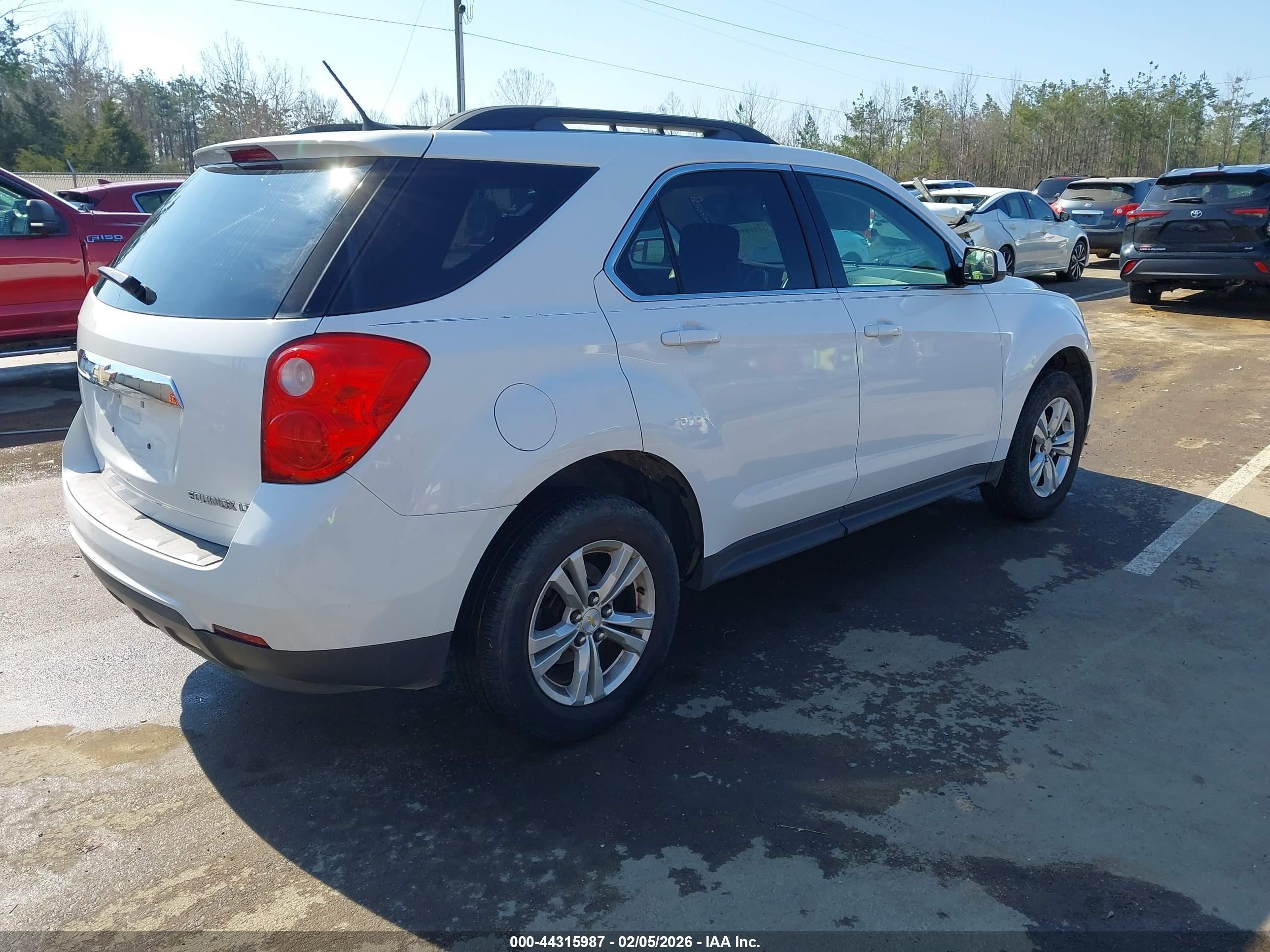 2013 Chevrolet Equinox 2lt White vin: 2GNALPEK3D6391020
