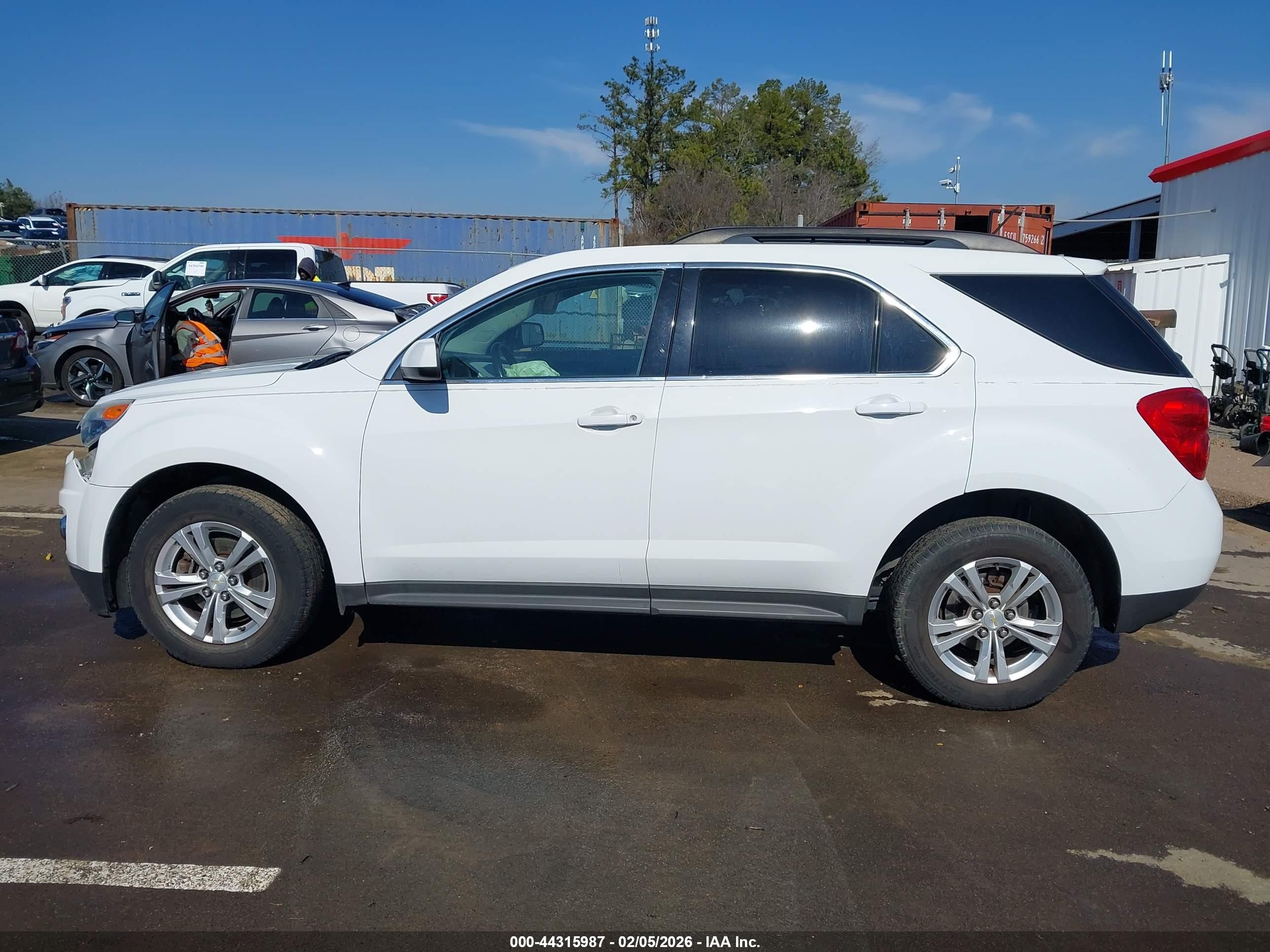 2013 Chevrolet Equinox 2lt White vin: 2GNALPEK3D6391020