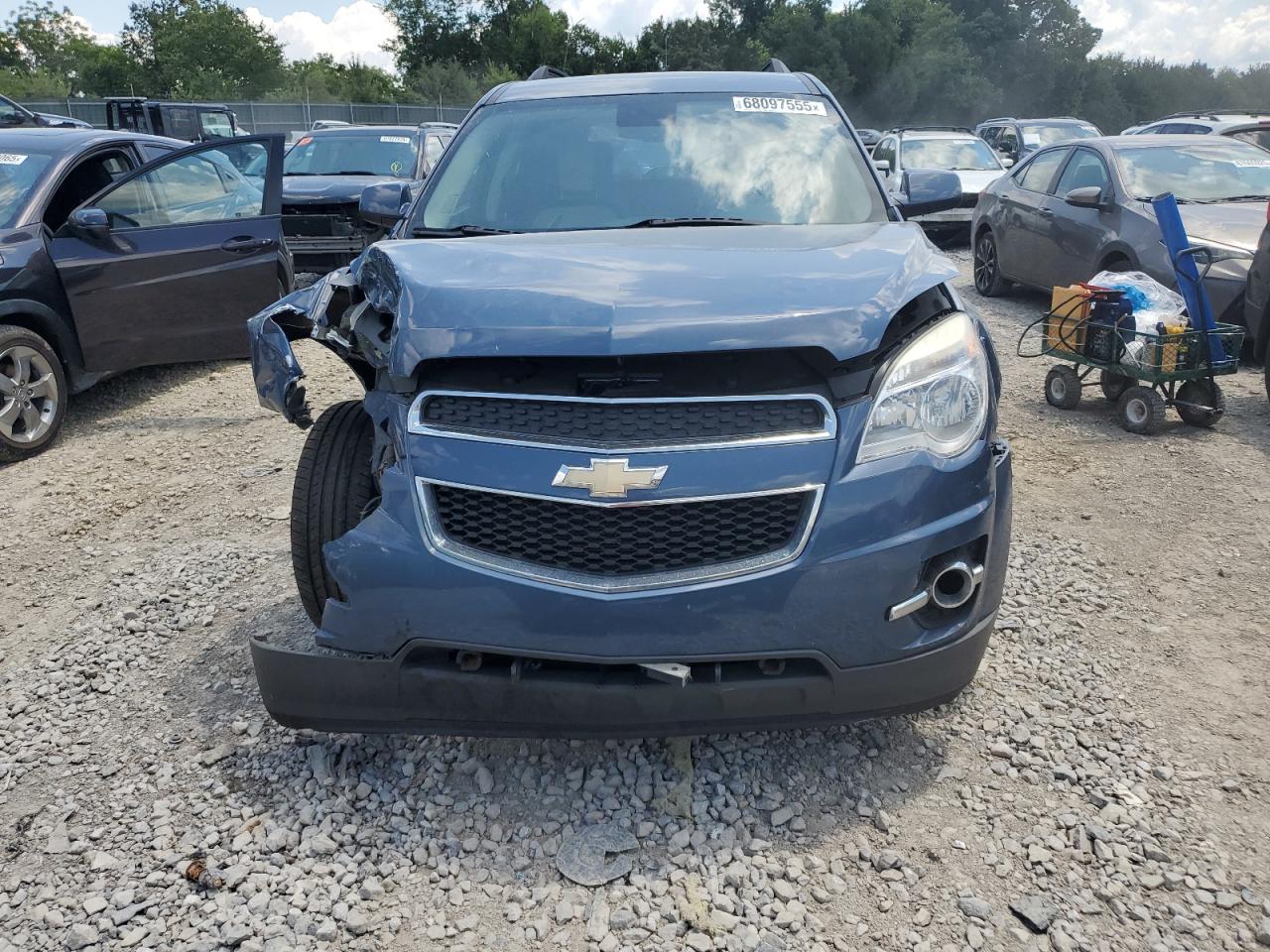 2012 Chev Equinox Lt Blue vin: 2GNALPEK4C6272701