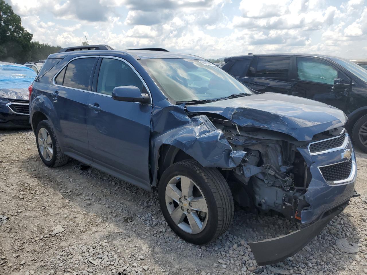 2012 Chev Equinox Lt Blue vin: 2GNALPEK4C6272701