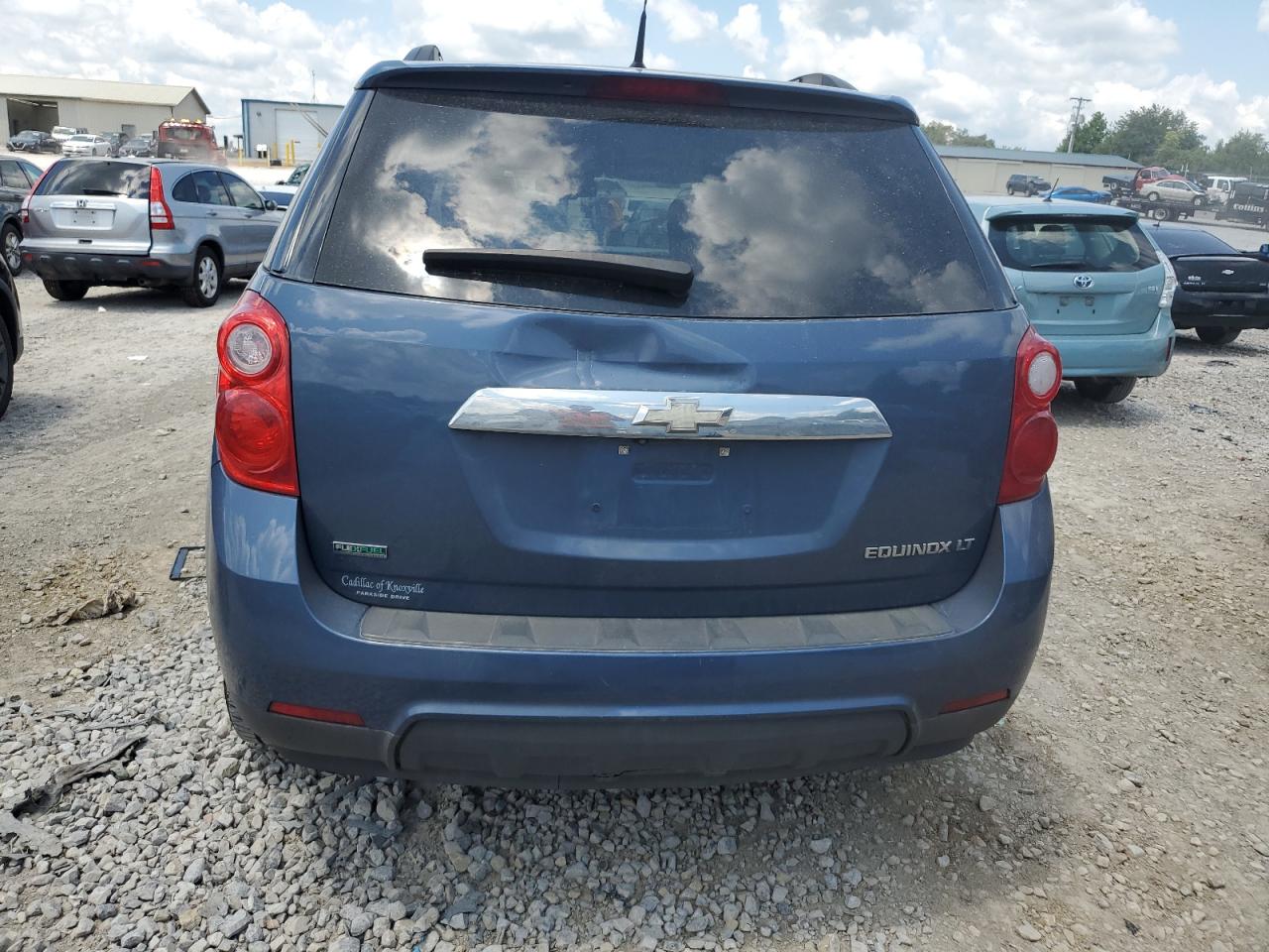 2012 Chev Equinox Lt Blue vin: 2GNALPEK4C6272701