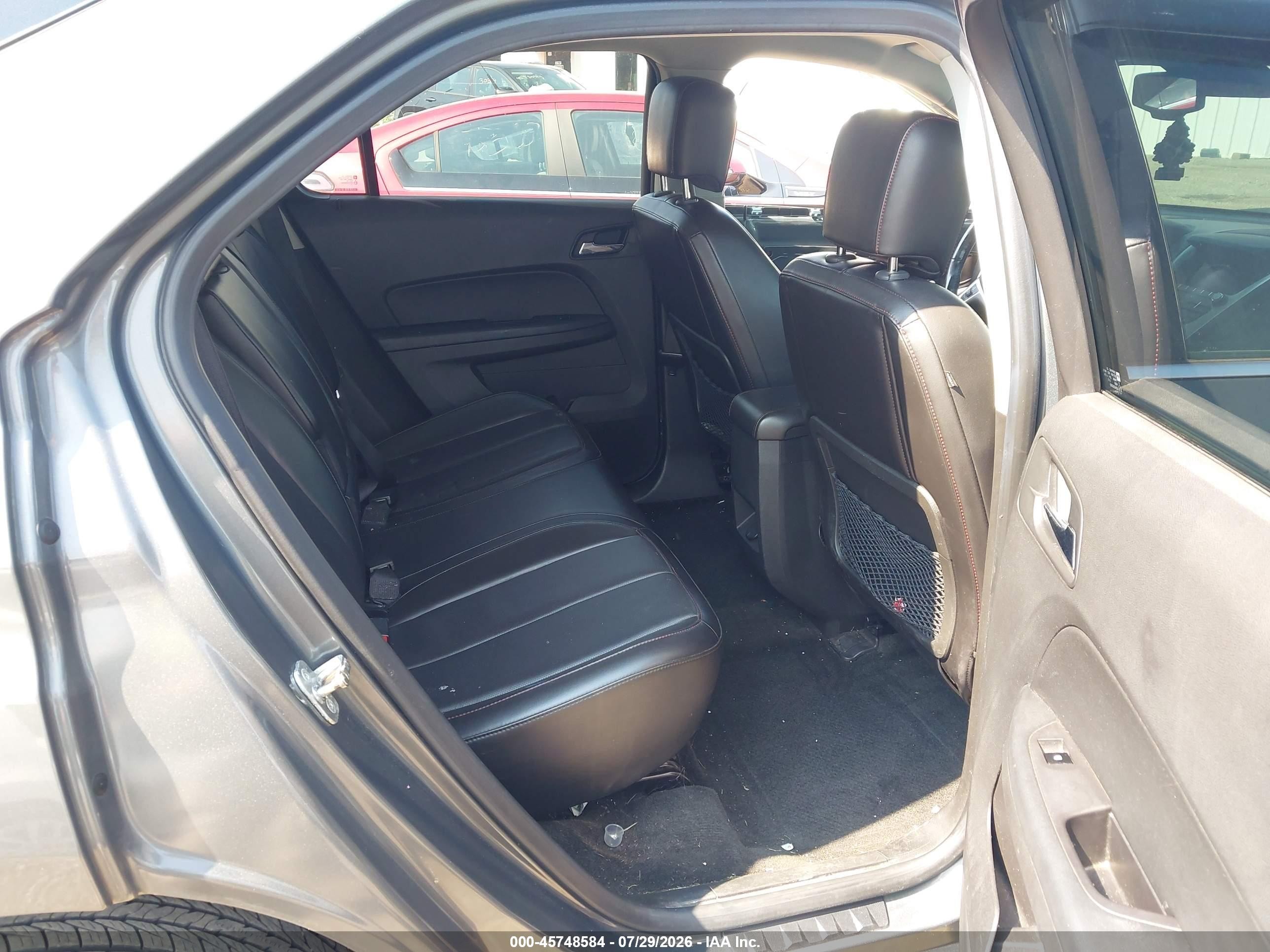 2013 Chevrolet Equinox Lt Gray vin: 2GNALPEK4D6203587