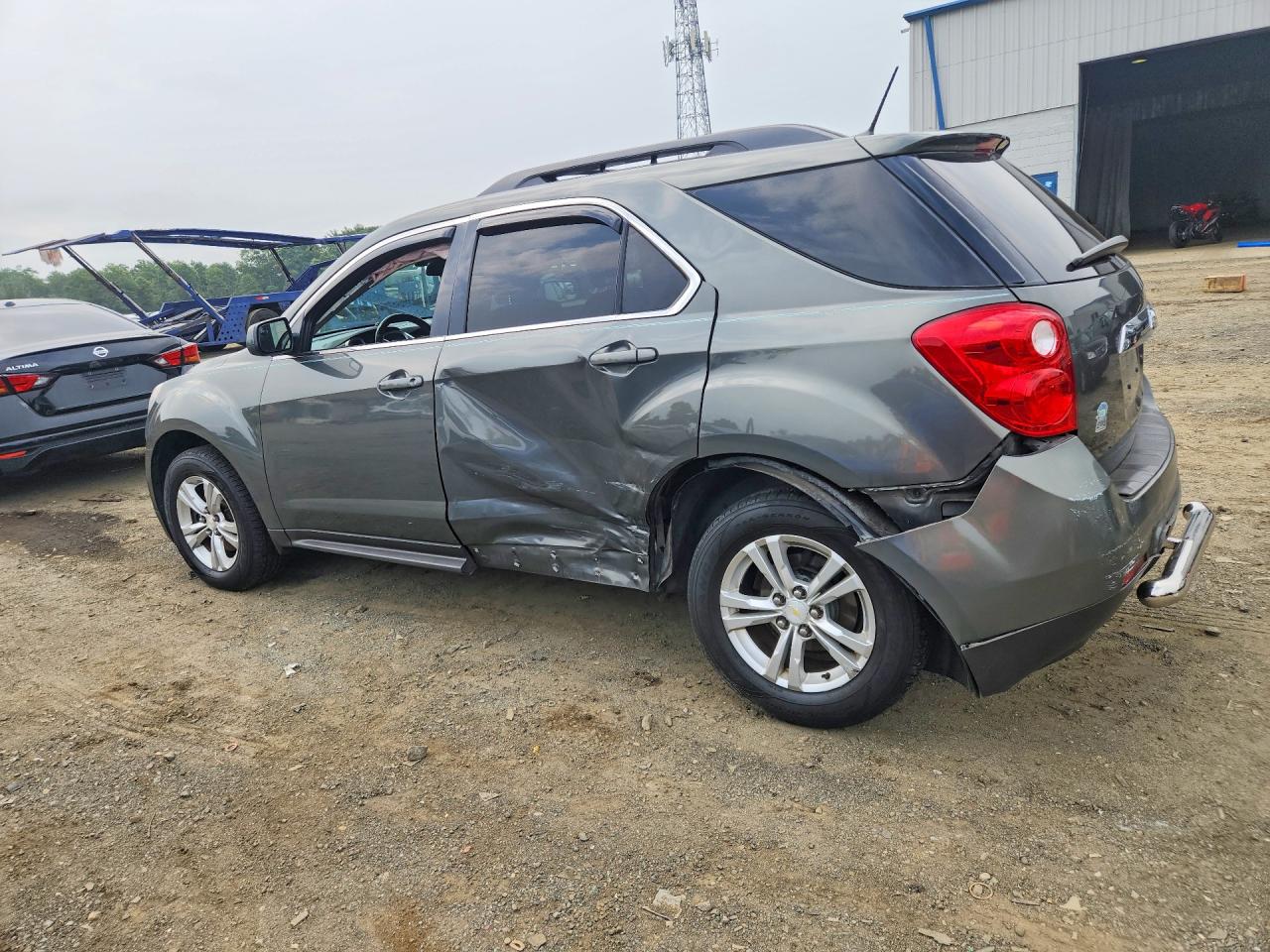 2013 Chevrolet Equinox Lt Gray vin: 2GNALPEK4D6365557