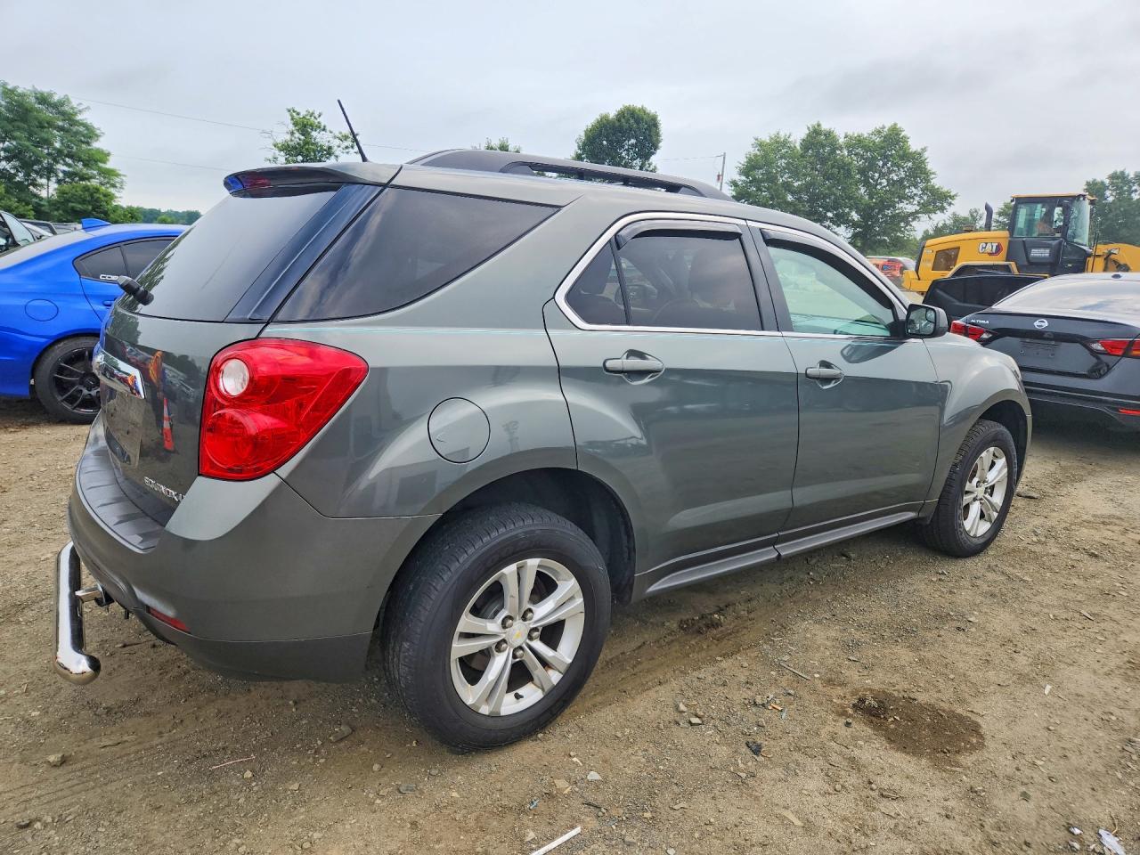 2013 Chevrolet Equinox Lt Gray vin: 2GNALPEK4D6365557