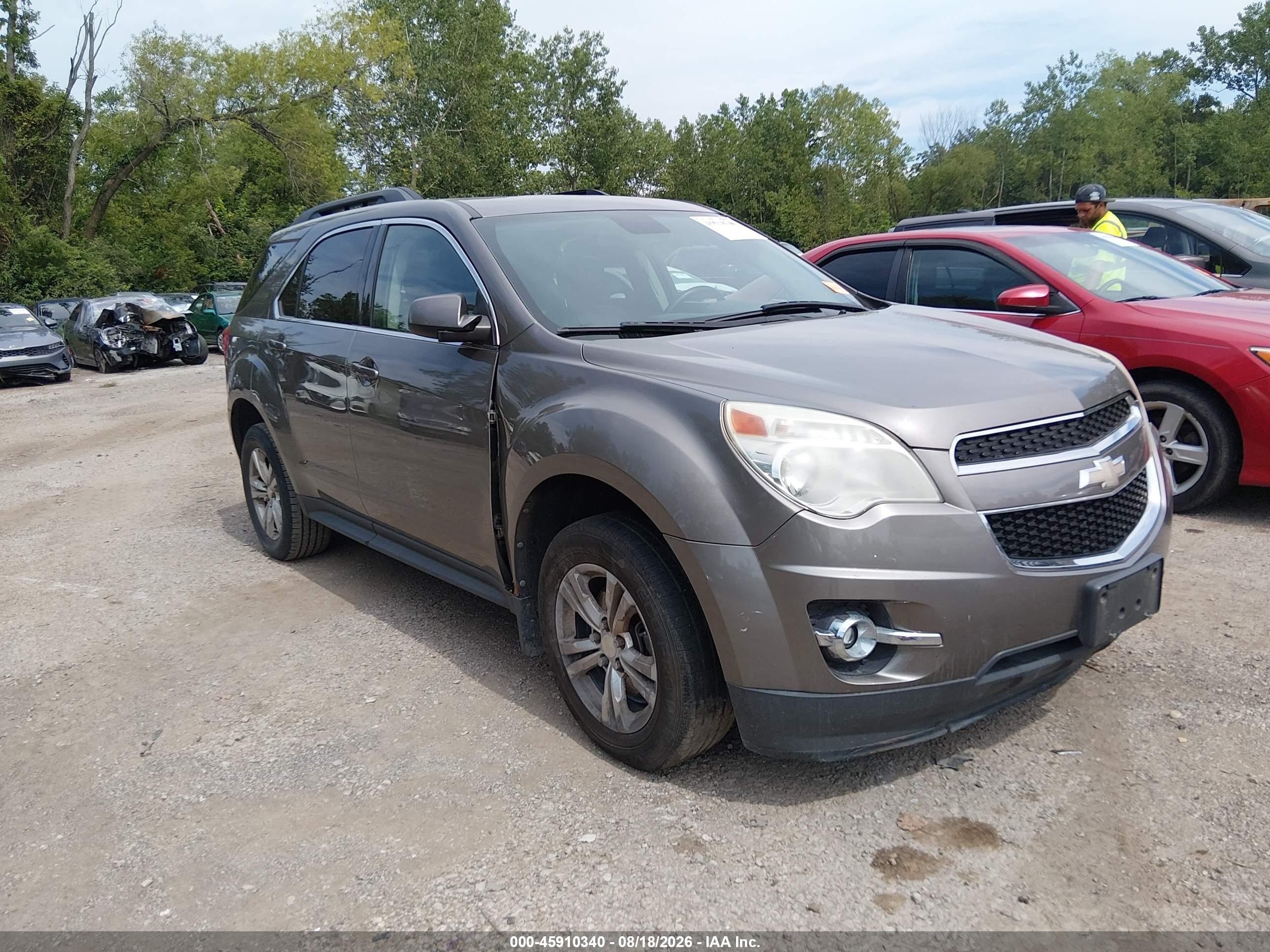 2012 Chevrolet Equinox Lt W/2lt Tan vin: 2GNALPEK5C6165561