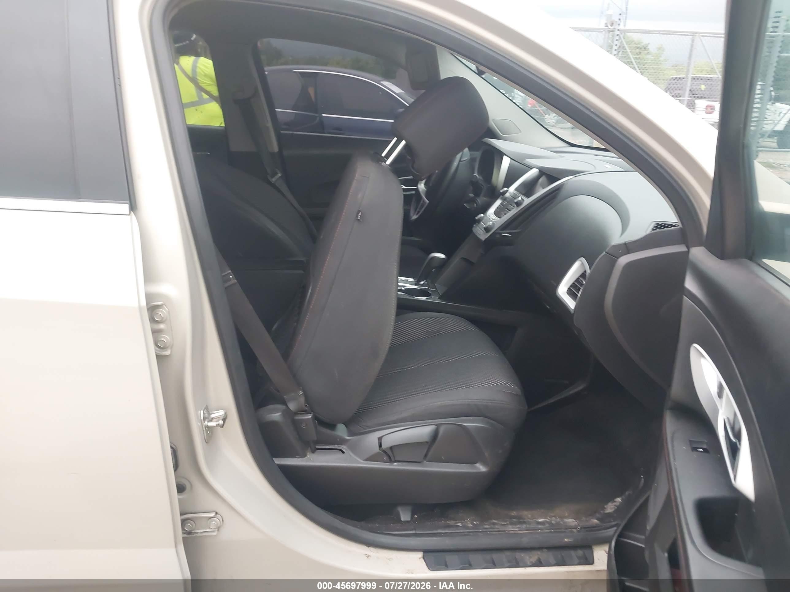 2012 Chevrolet Equinox 2lt Beige vin: 2GNALPEK5C6356669