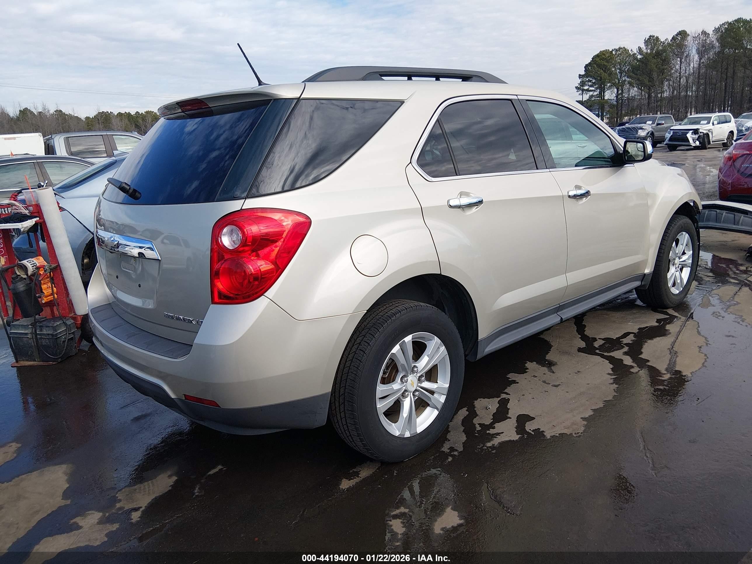 2013 Chevrolet Equinox 2lt Gold vin: 2GNALPEK5D6203517