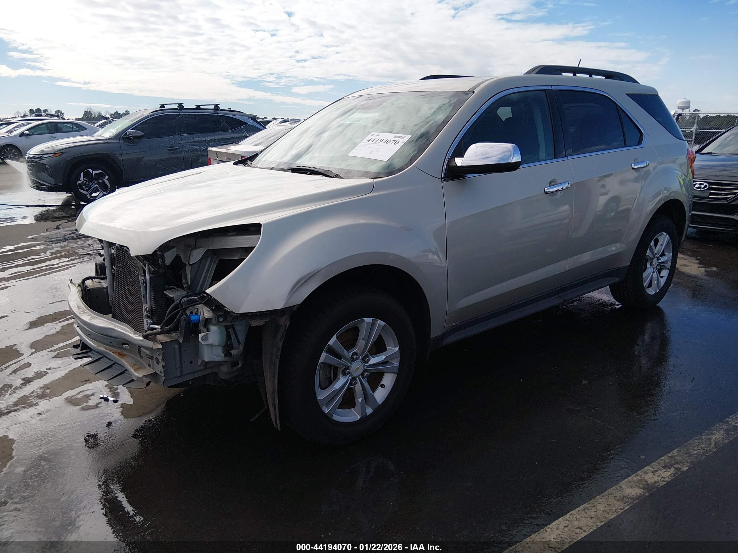 2013 Chevrolet Equinox 2lt Gold vin: 2GNALPEK5D6203517