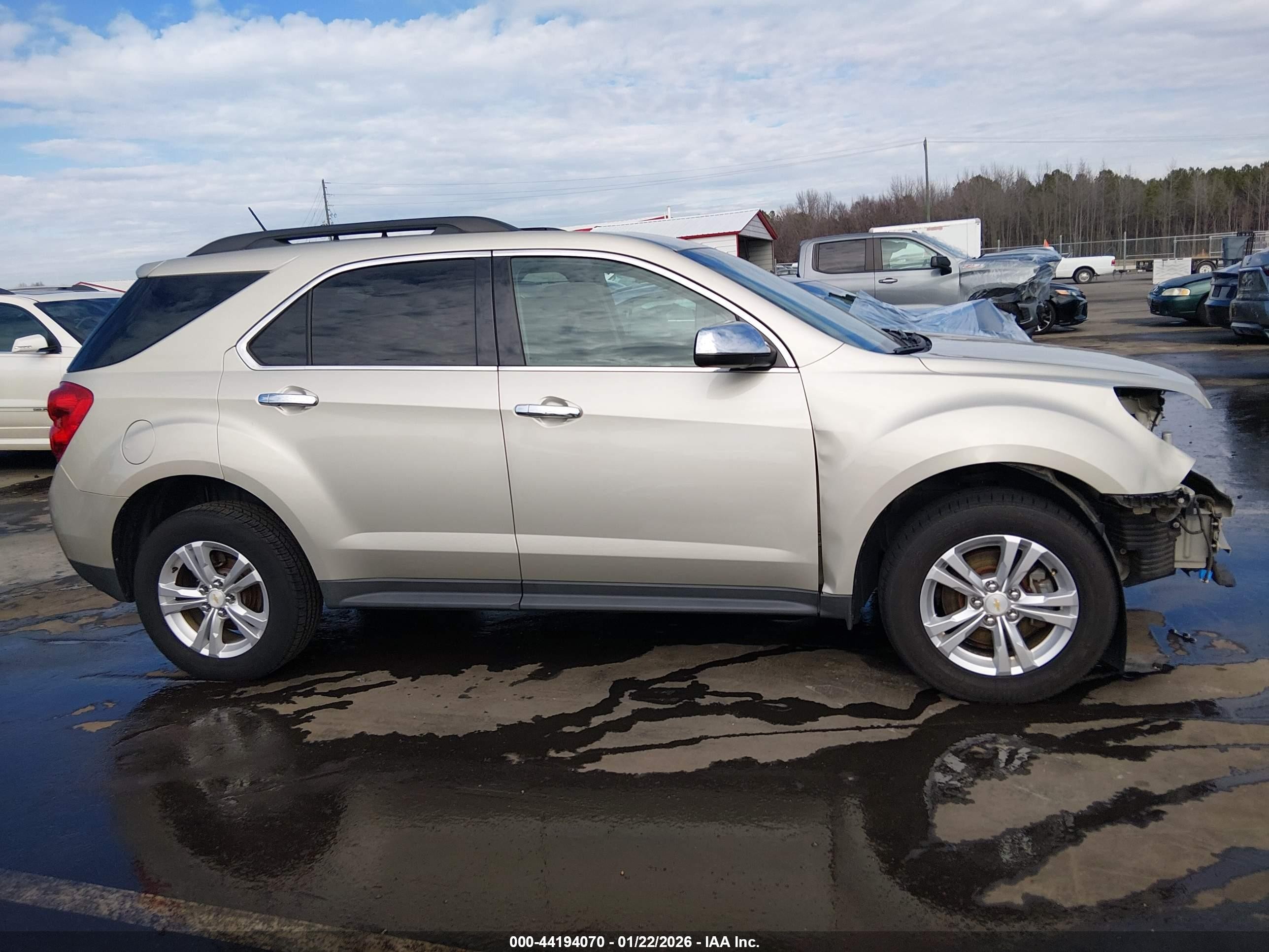 2013 Chevrolet Equinox 2lt Gold vin: 2GNALPEK5D6203517