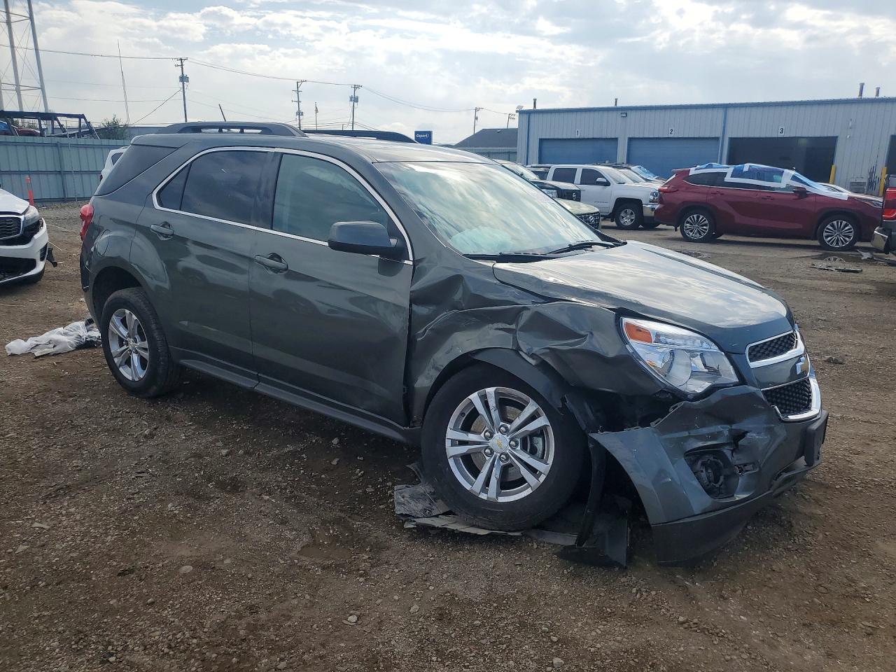 2013 Chevrolet Equinox Lt Gray vin: 2GNALPEK5D6238221