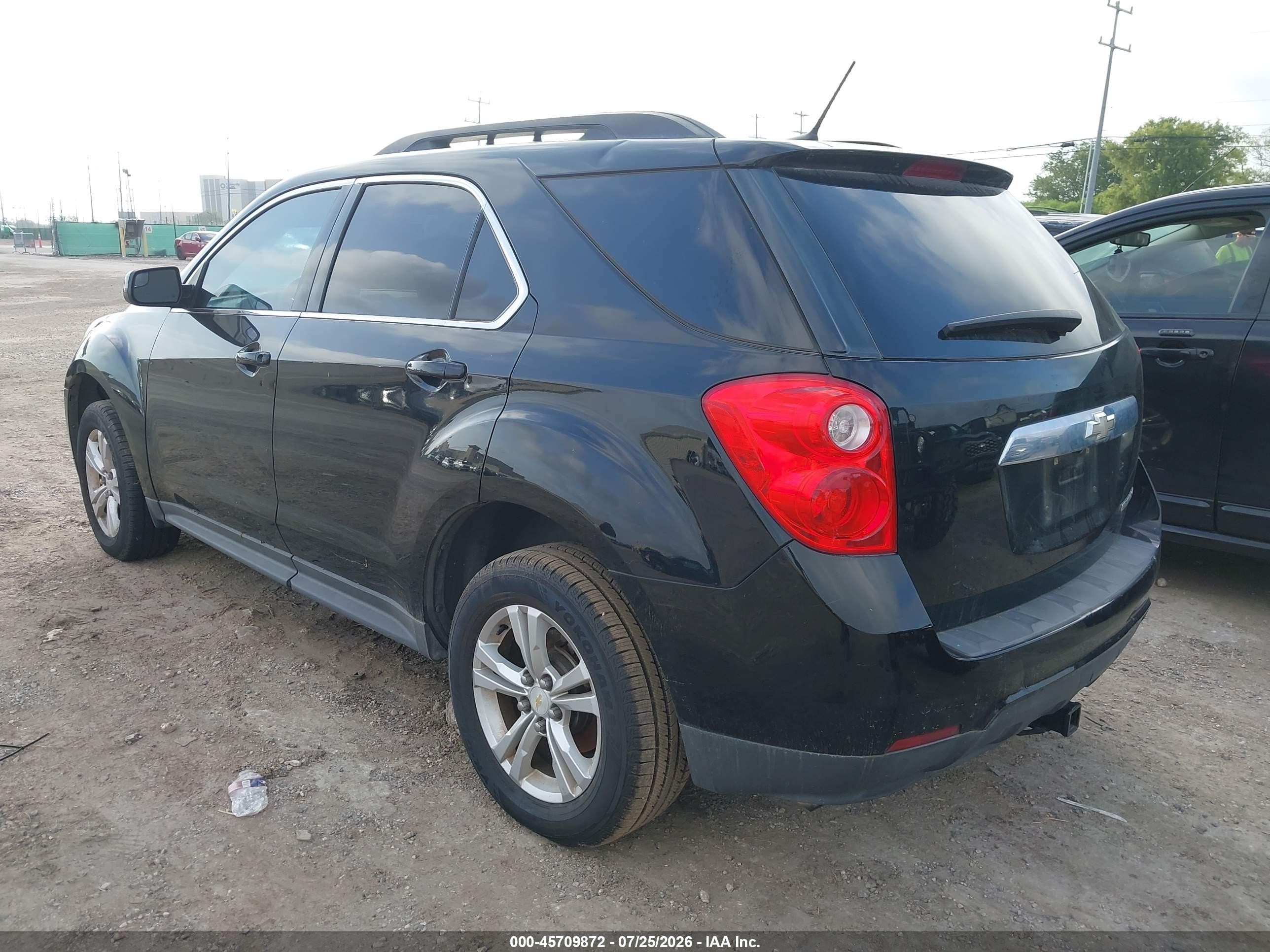2013 Chevrolet Equinox Lt Black vin: 2GNALPEK5D6271073
