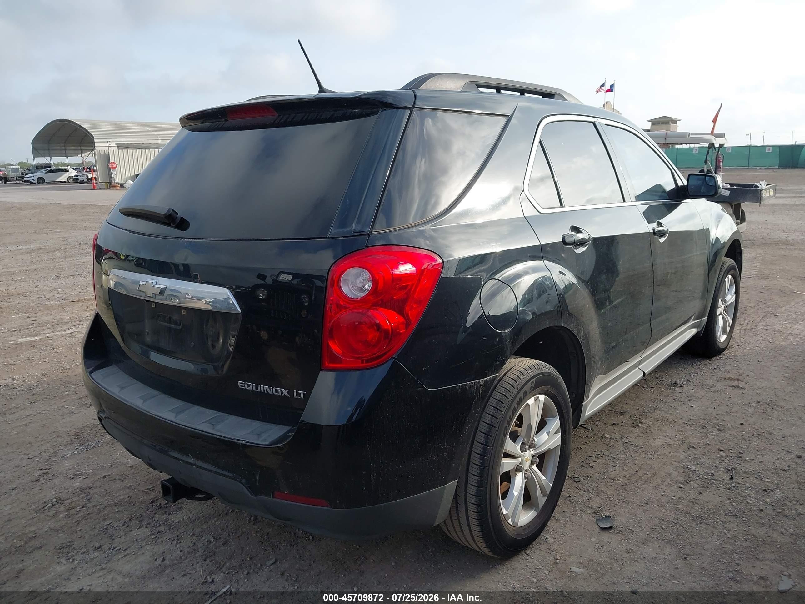 2013 Chevrolet Equinox Lt Black vin: 2GNALPEK5D6271073
