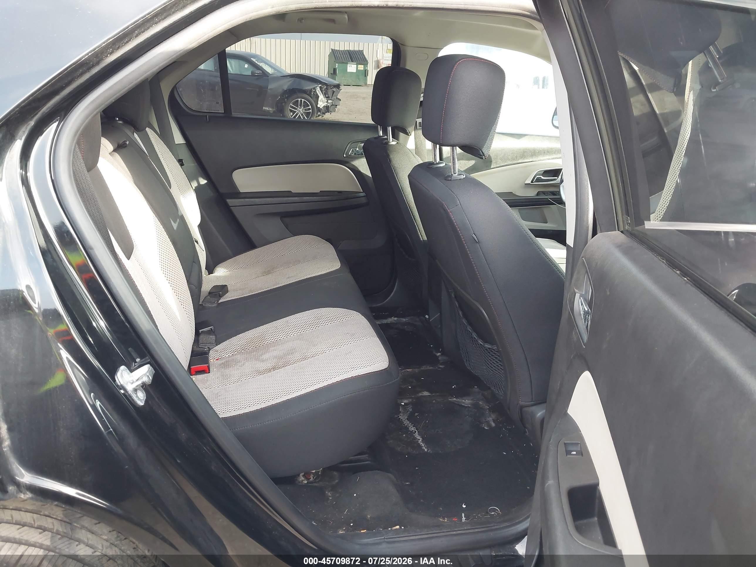 2013 Chevrolet Equinox Lt Black vin: 2GNALPEK5D6271073