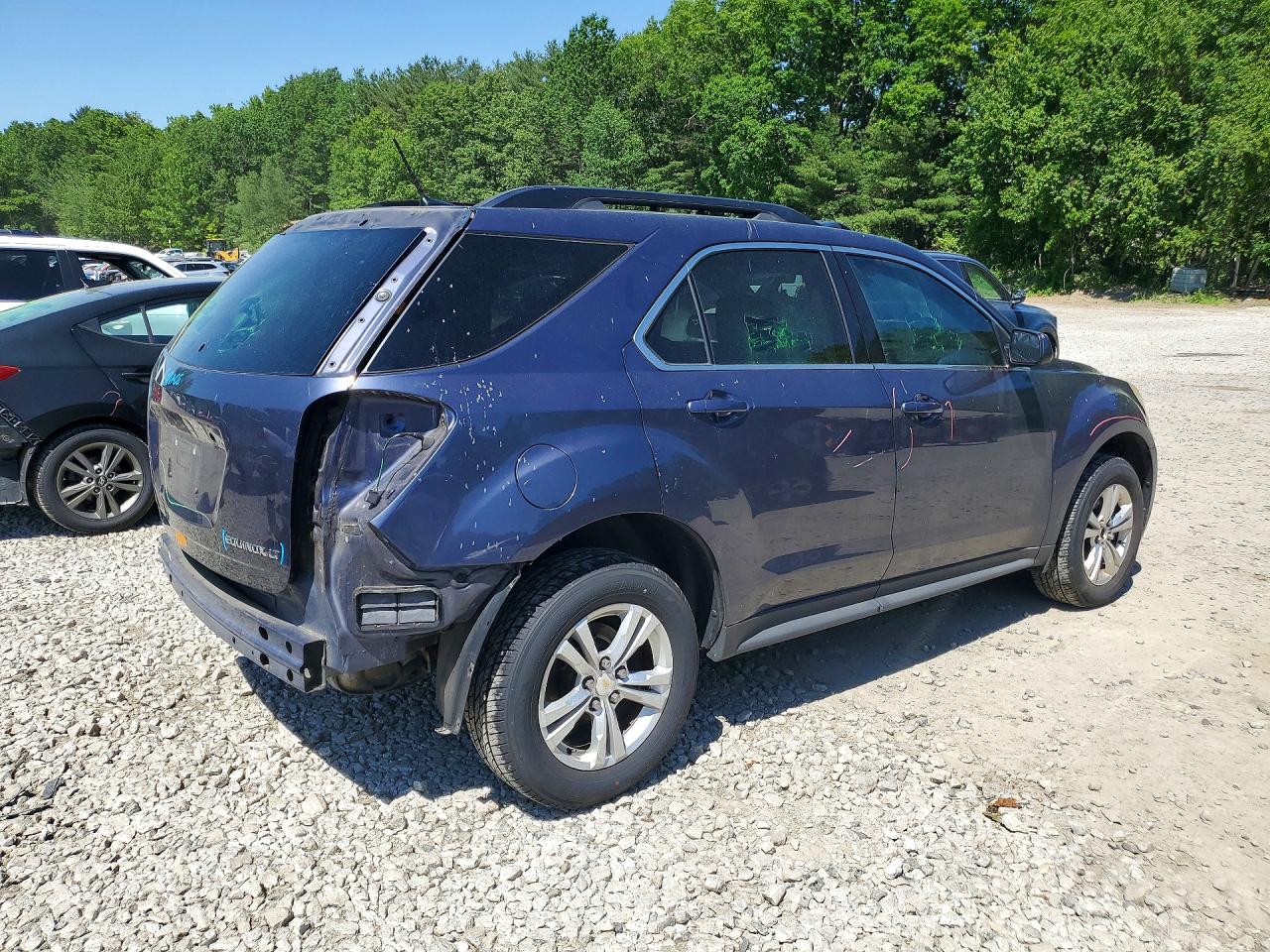 2013 Chevrolet Equinox Lt Gray vin: 2GNALPEK5D6274586