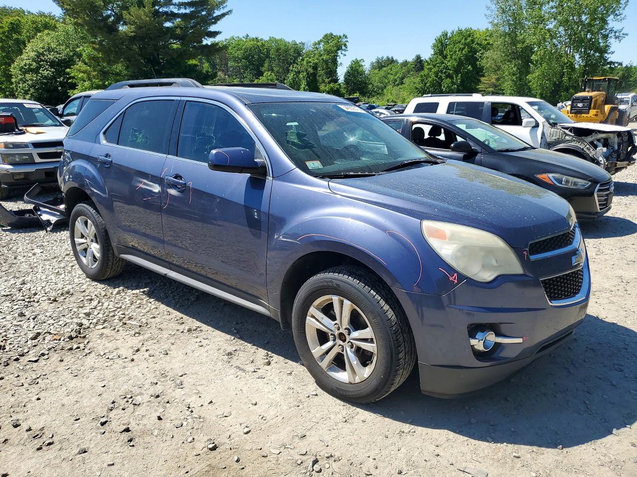 2013 Chevrolet Equinox Lt Gray vin: 2GNALPEK5D6274586