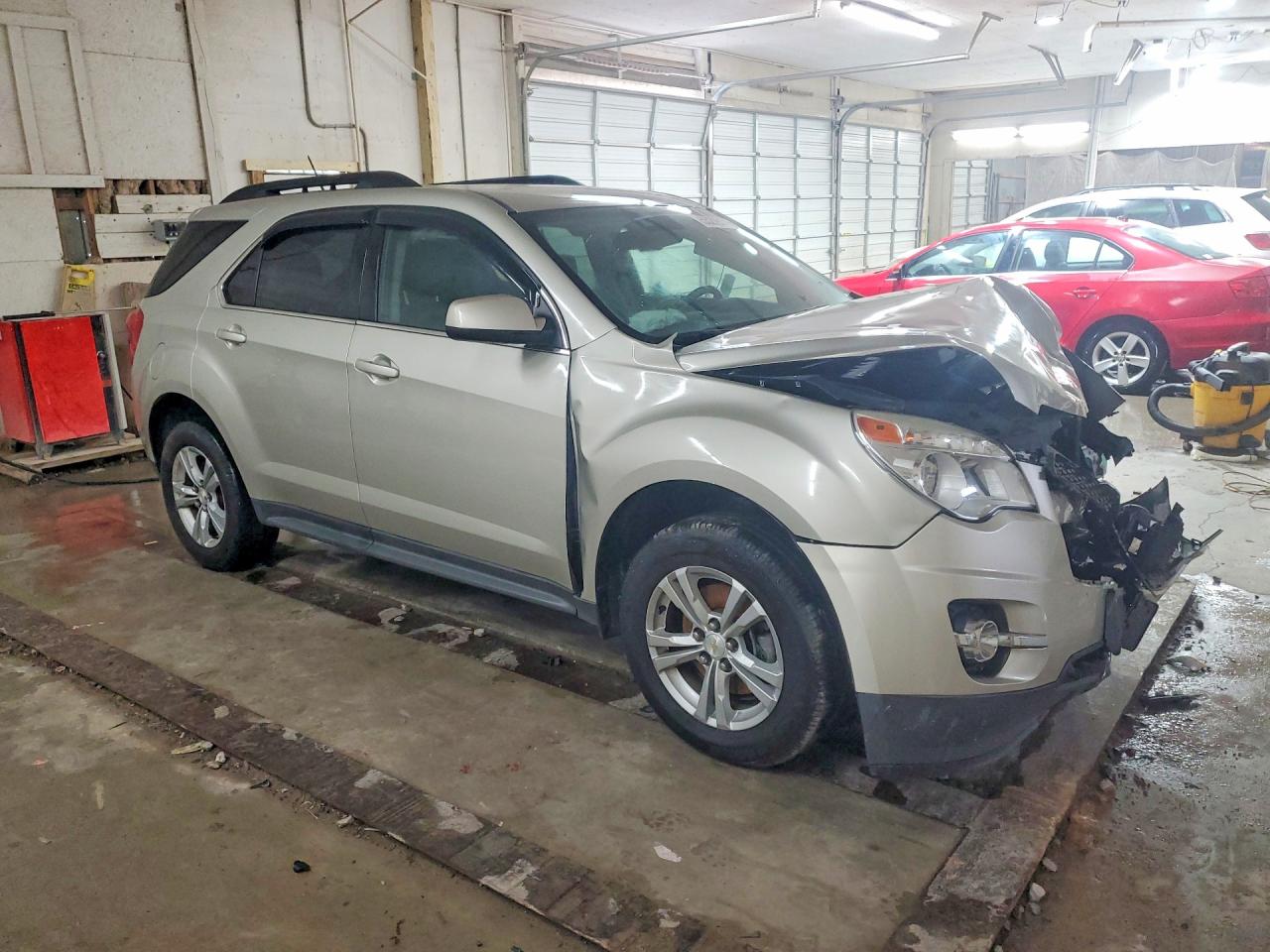 2013 Chevrolet Equinox Lt Бежевый vin: 2GNALPEK5D6274989