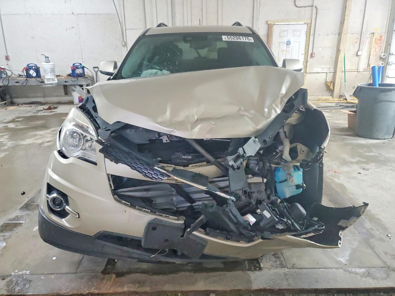 2013 Chevrolet Equinox Lt Бежевый vin: 2GNALPEK5D6274989