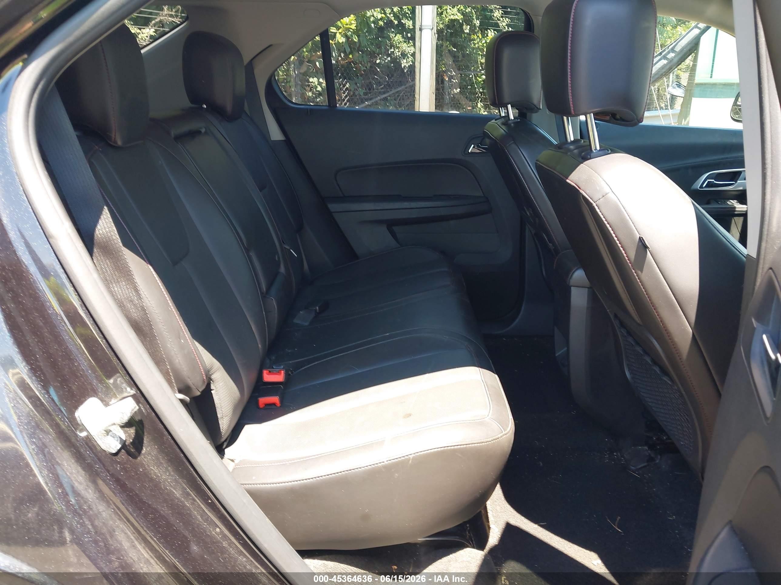 2013 Chevrolet Equinox 2lt Black vin: 2GNALPEK5D6305769
