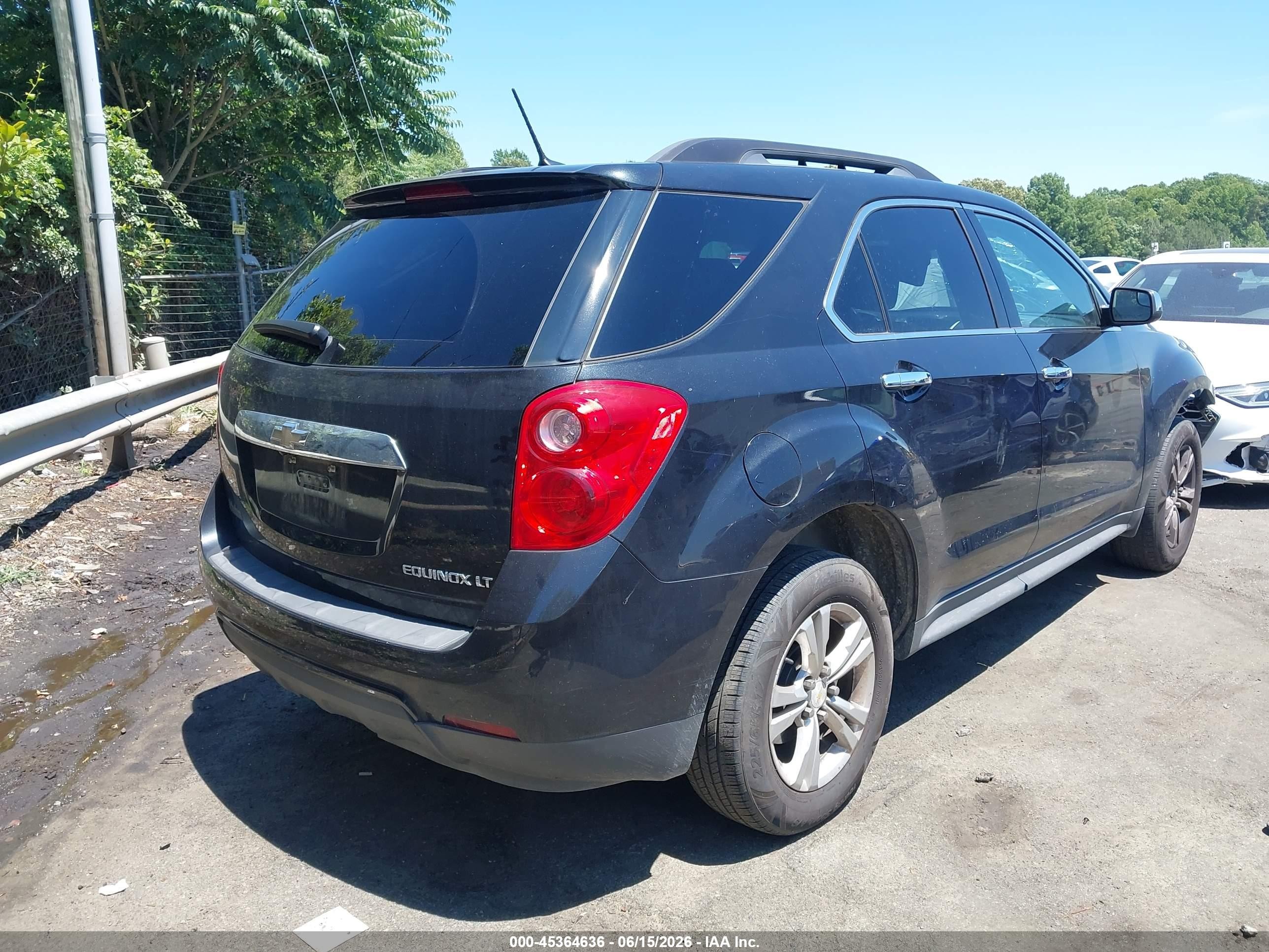 2013 Chevrolet Equinox 2lt Black vin: 2GNALPEK5D6305769