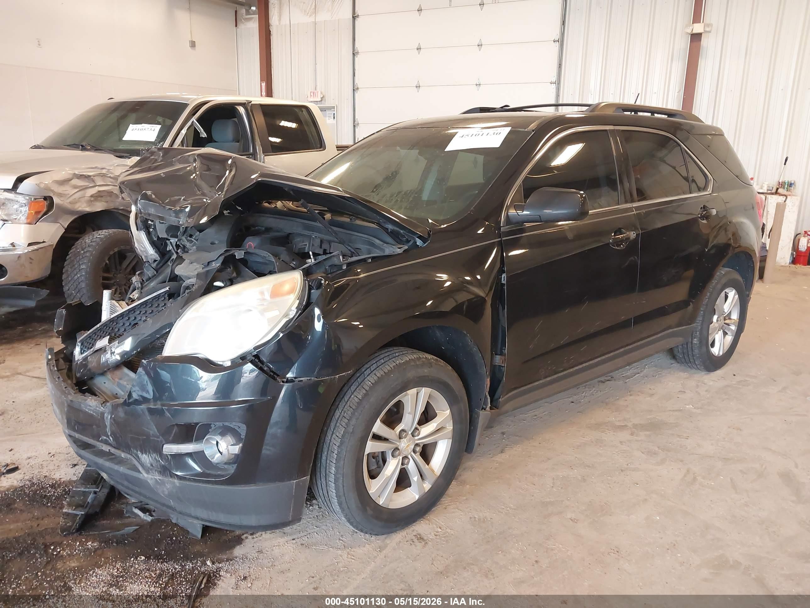 2013 Chevrolet Equinox 2lt Black vin: 2GNALPEK5D6319798