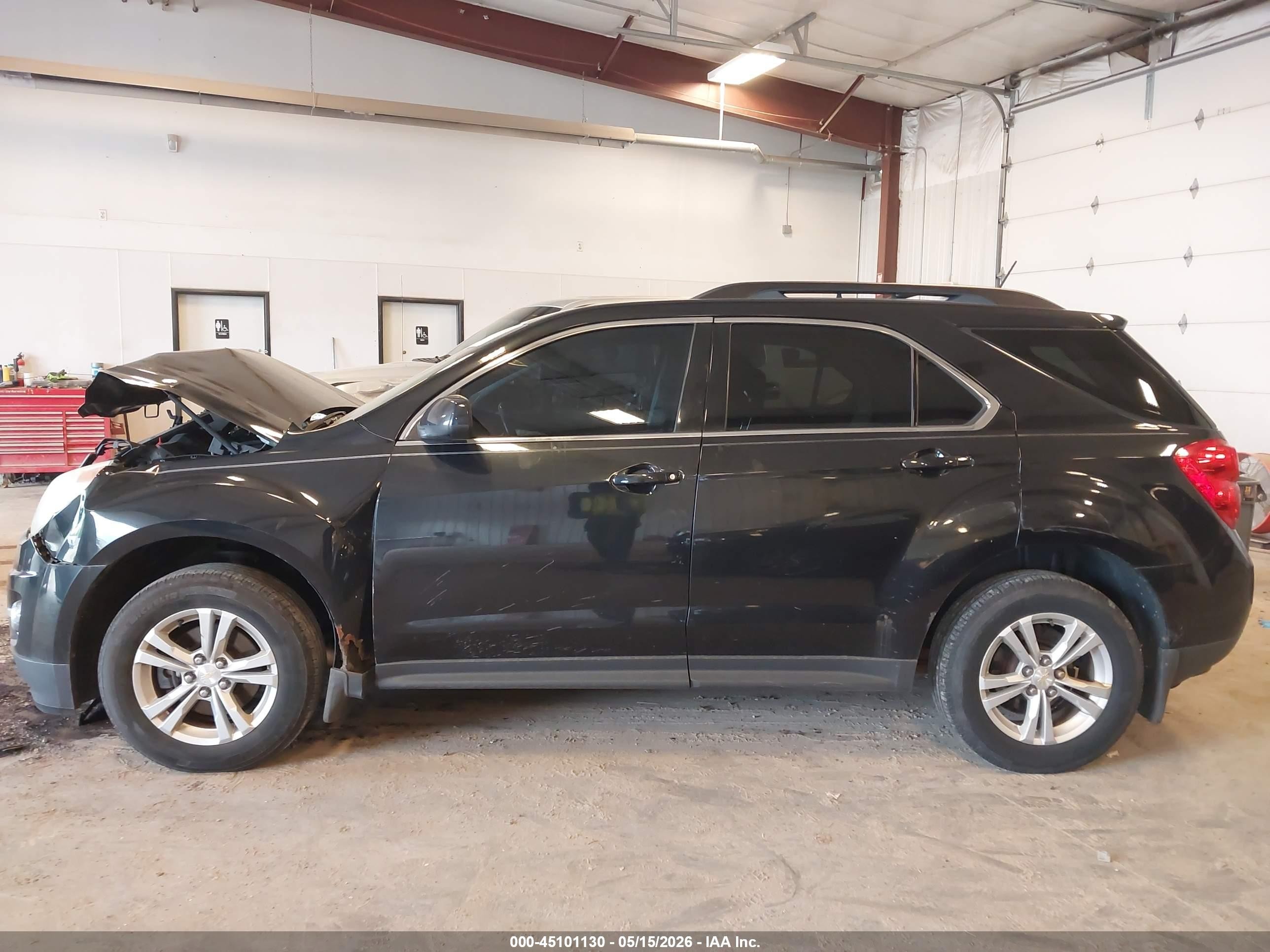 2013 Chevrolet Equinox 2lt Black vin: 2GNALPEK5D6319798