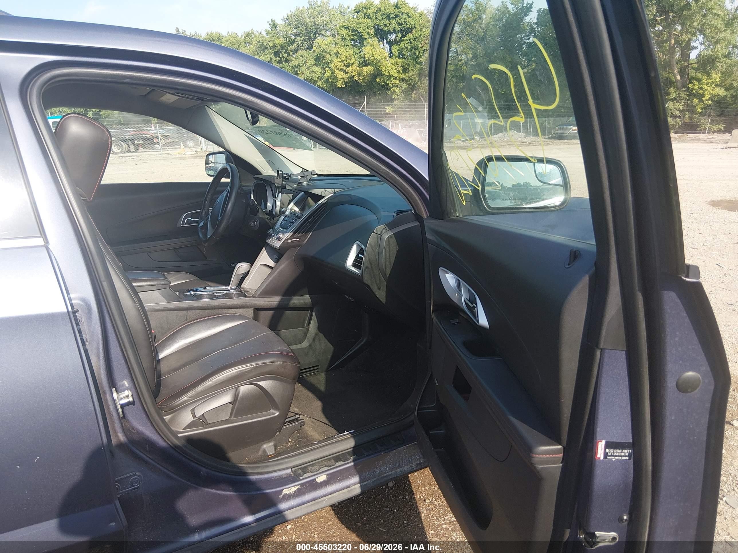 2013 Chevrolet Equinox 2lt Серый vin: 2GNALPEK5D6334673