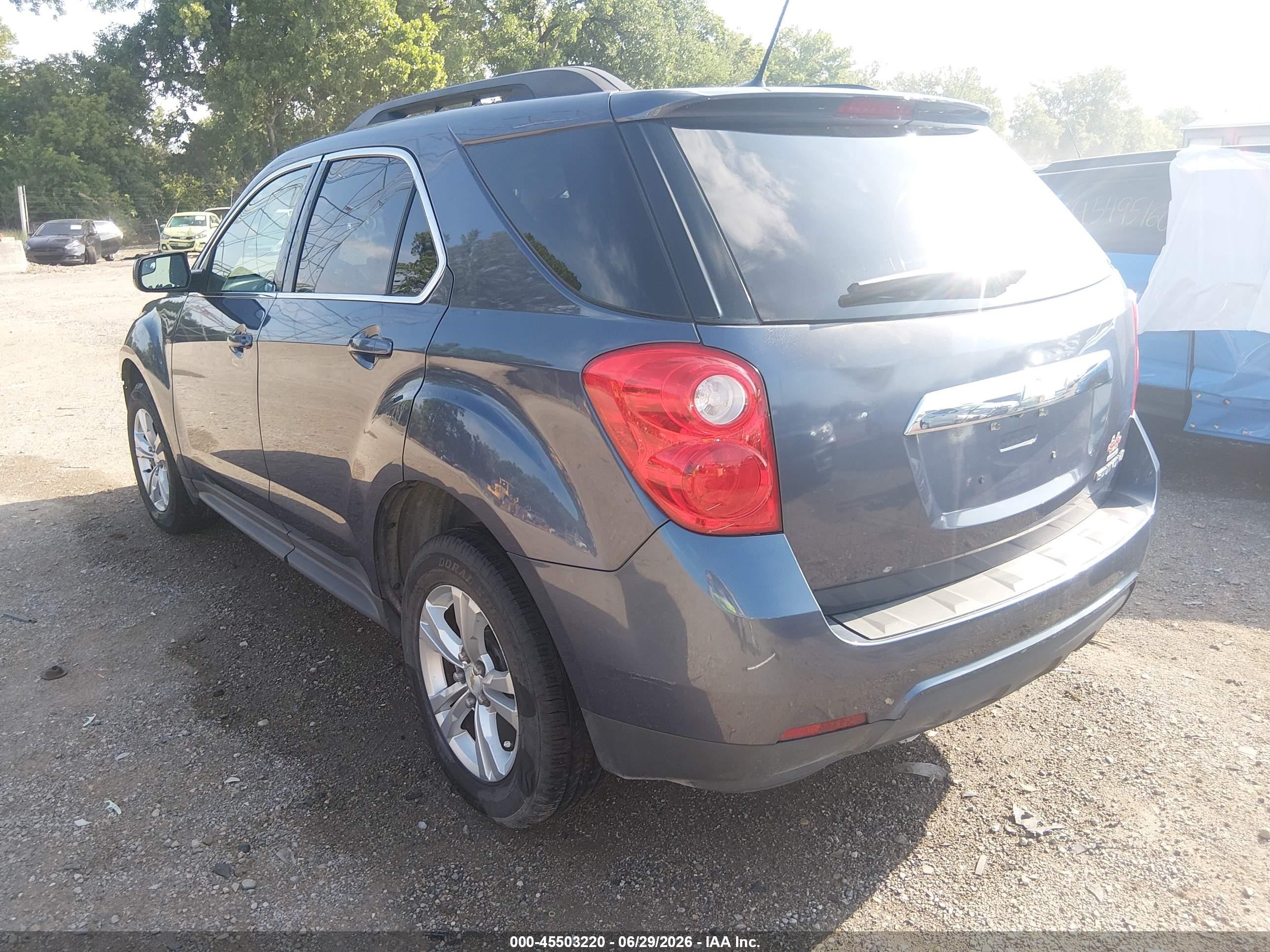 2013 Chevrolet Equinox 2lt Серый vin: 2GNALPEK5D6334673