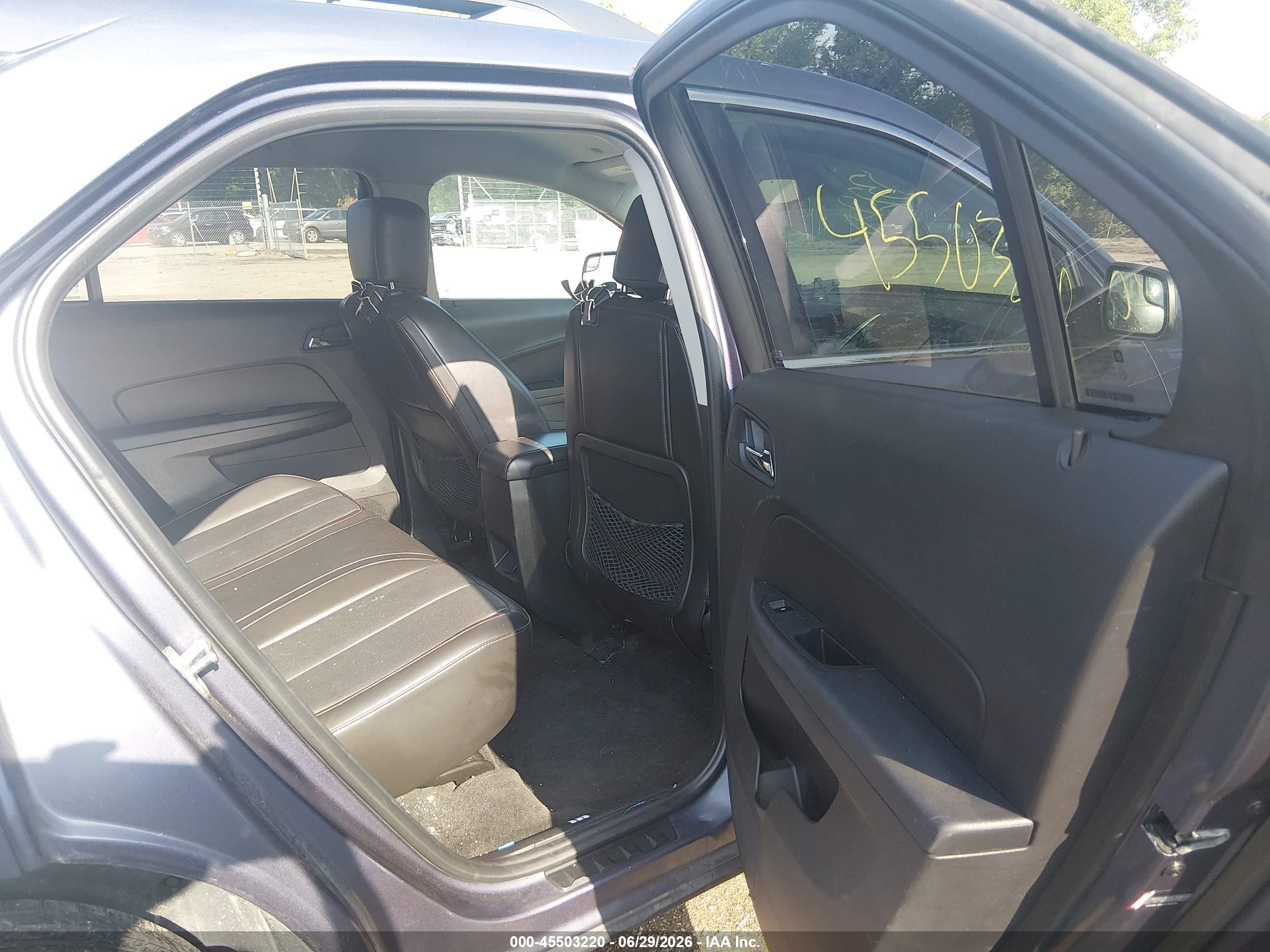2013 Chevrolet Equinox 2lt Серый vin: 2GNALPEK5D6334673