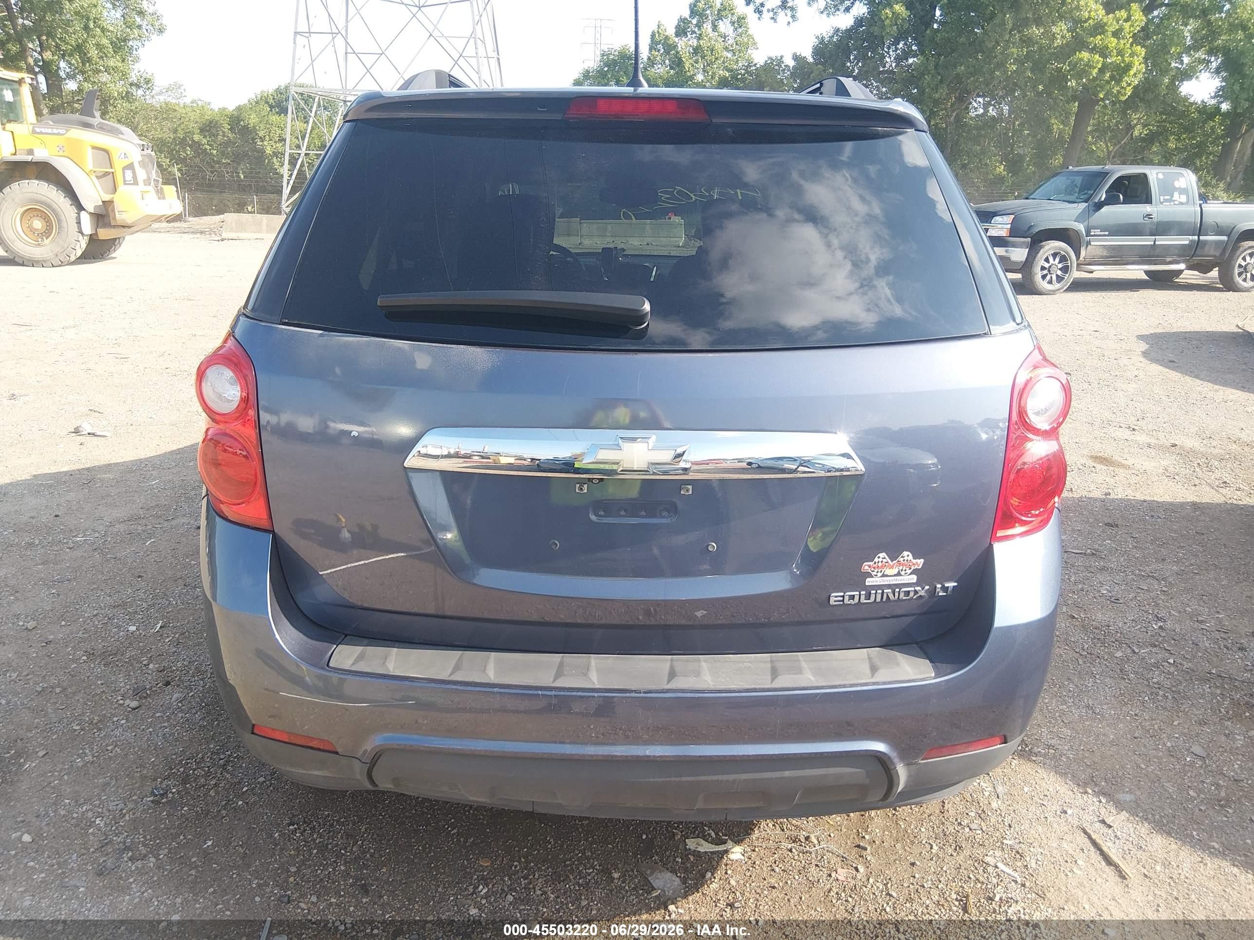 2013 Chevrolet Equinox 2lt Серый vin: 2GNALPEK5D6334673