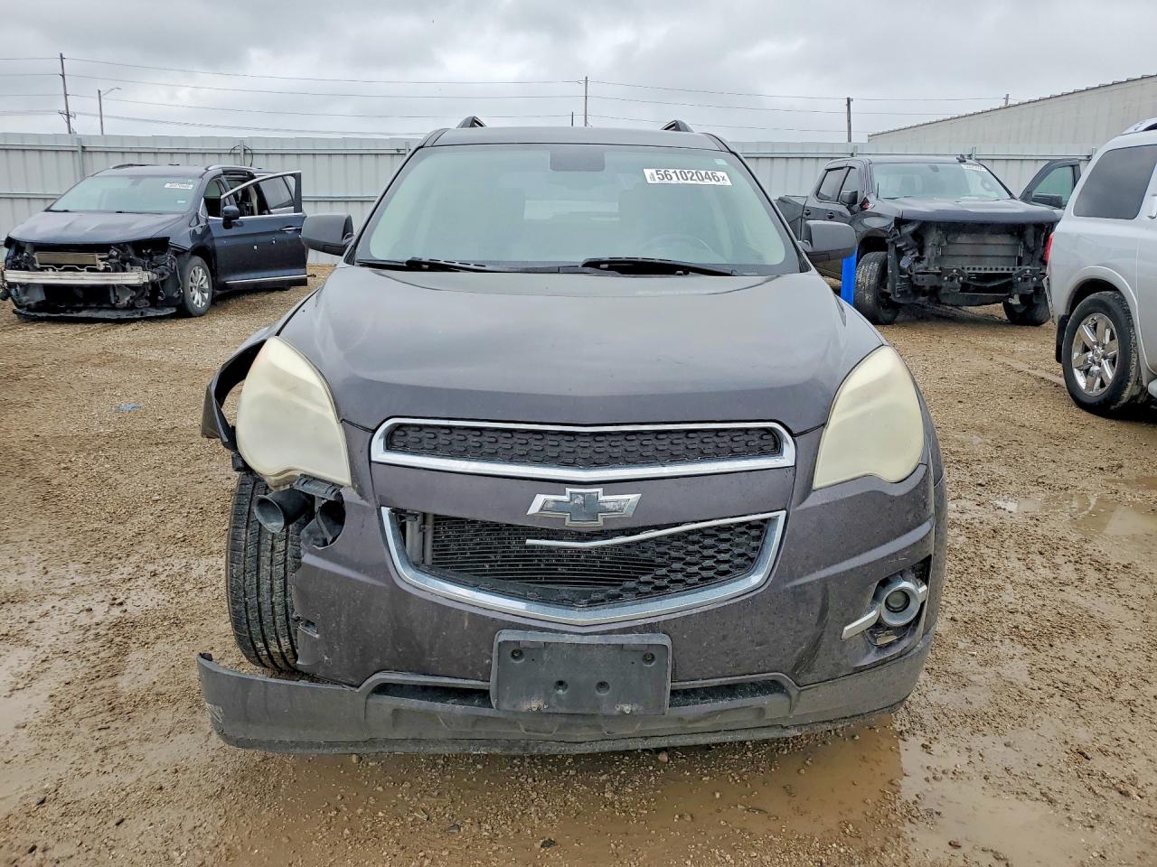 2013 Chevrolet Equinox Lt Gray vin: 2GNALPEK5D6368709