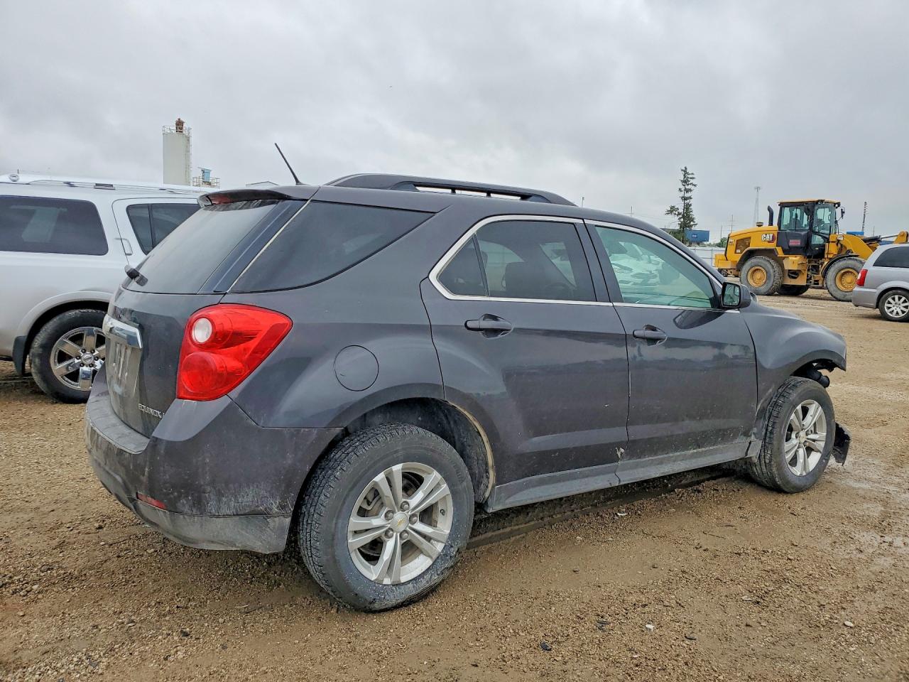 2013 Chevrolet Equinox Lt Gray vin: 2GNALPEK5D6368709
