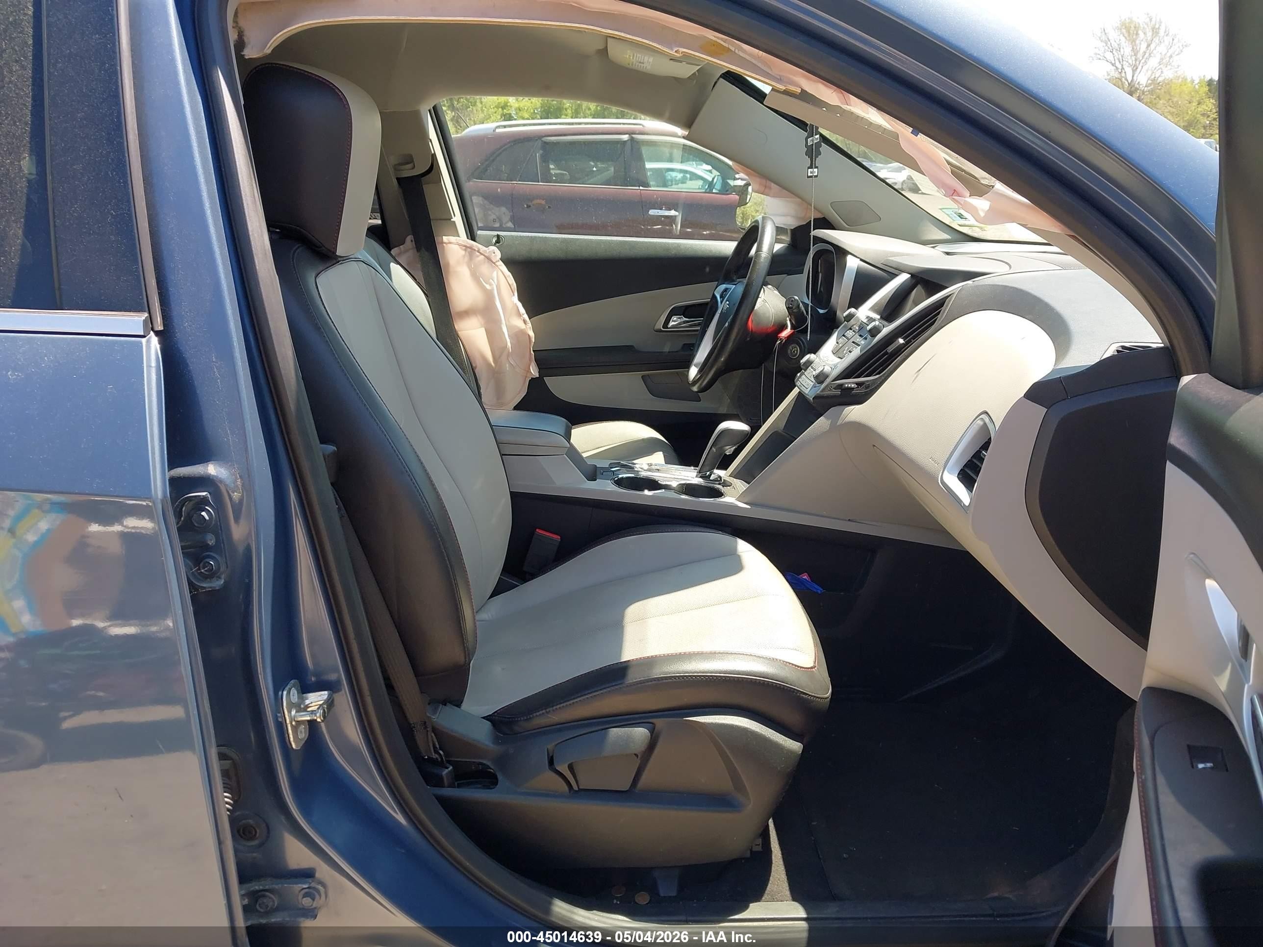2012 Chevrolet Equinox 2lt Blue vin: 2GNALPEK6C6170283