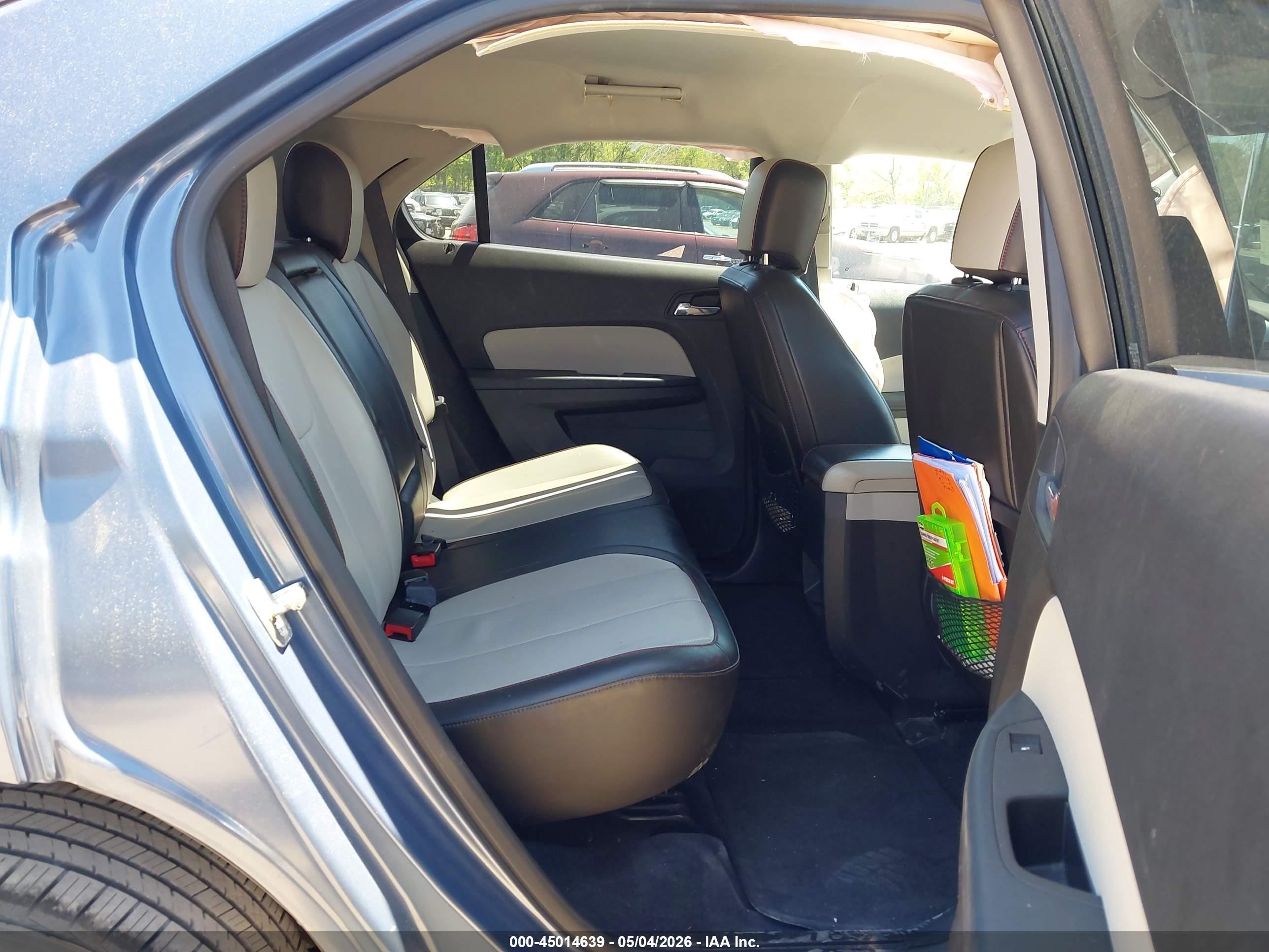 2012 Chevrolet Equinox 2lt Blue vin: 2GNALPEK6C6170283
